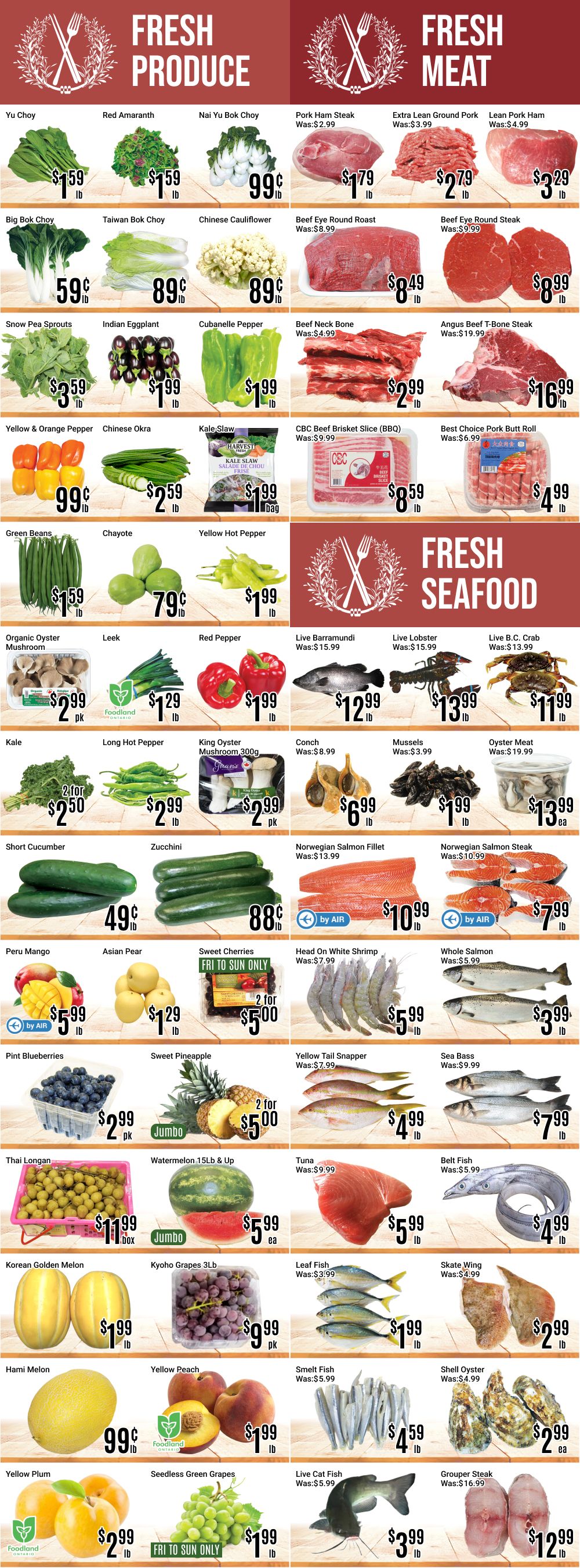 Nations Fresh Foods (Toronto) Flyer July 31 to August 6