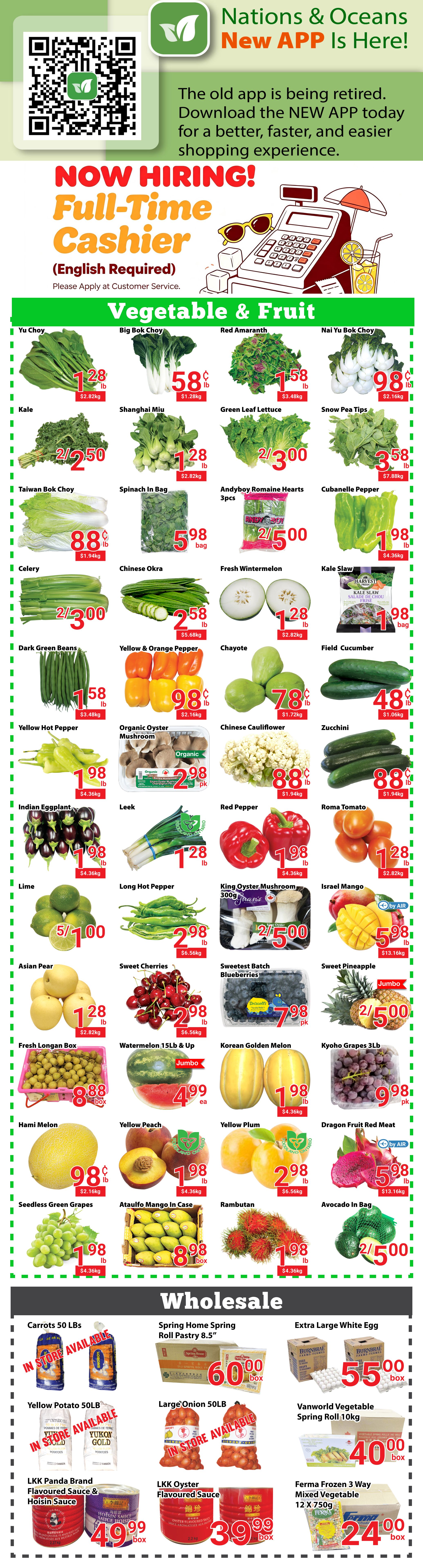 Nations Fresh Foods (Vaughan) Flyer July 31 to August 6