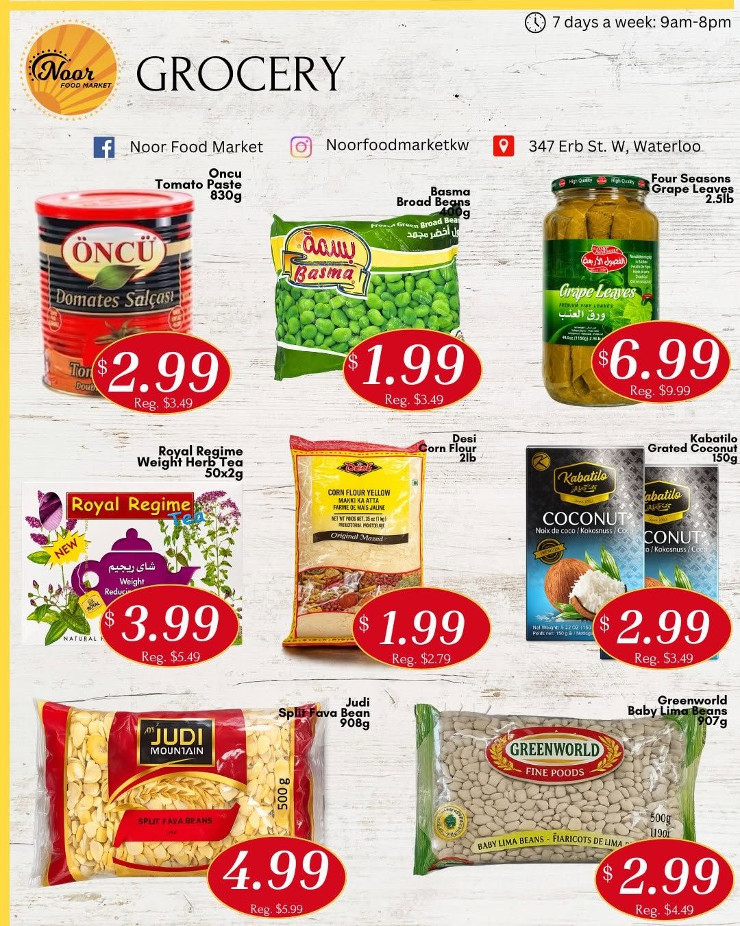 Noor Food Market Flyer July 31 to August 6