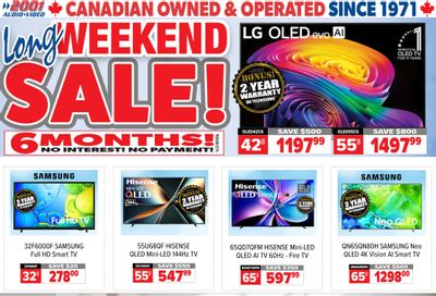 2001 Audio Video Flyer July 31 to August 6
