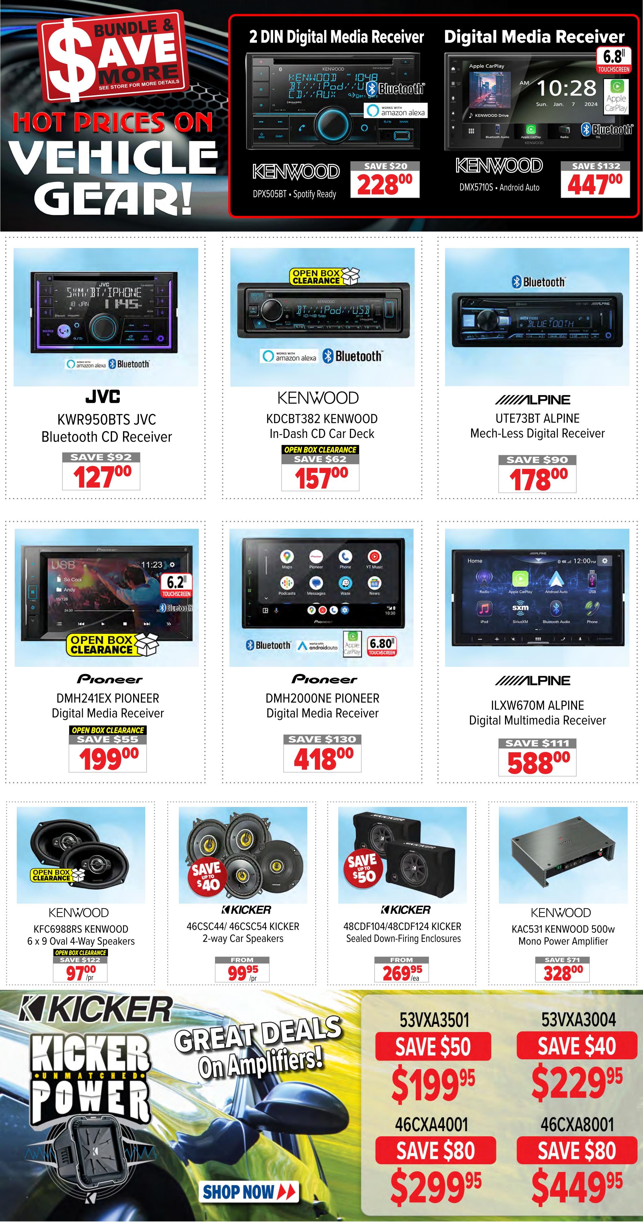 2001 Audio Video Flyer July 31 to August 6
