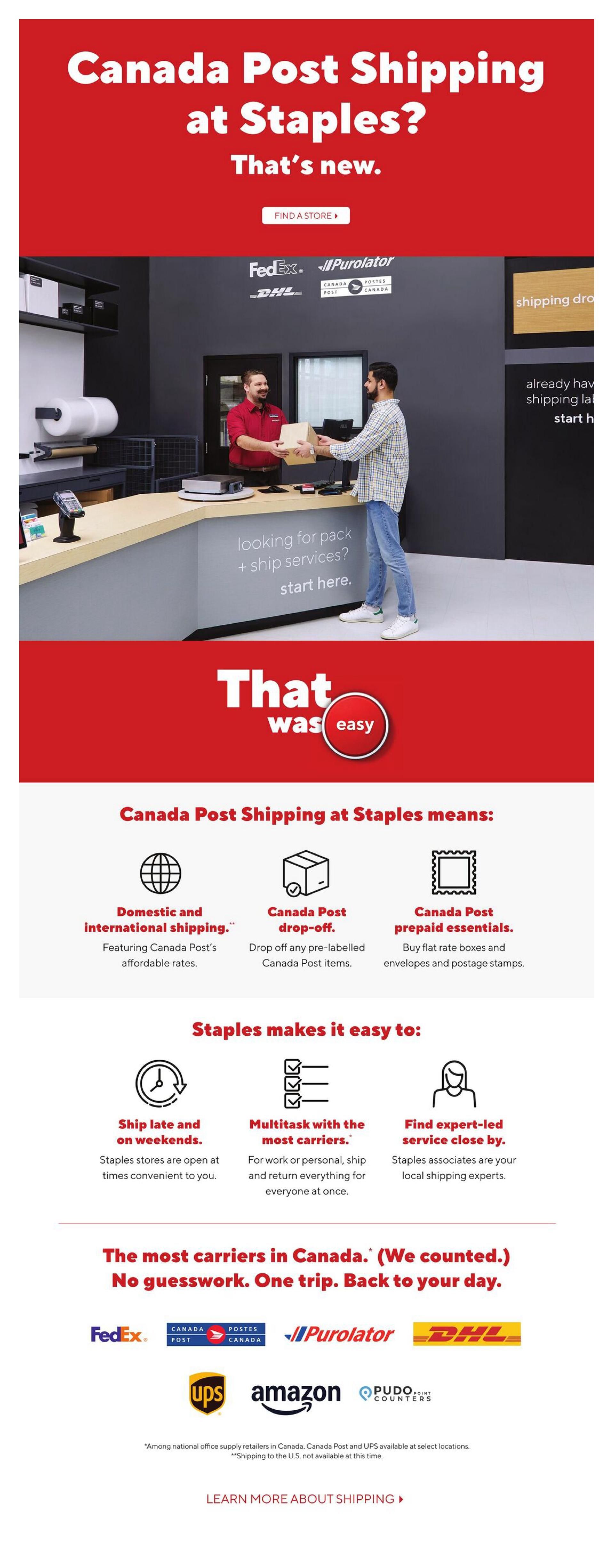 Staples Flyer July 31 to August 5