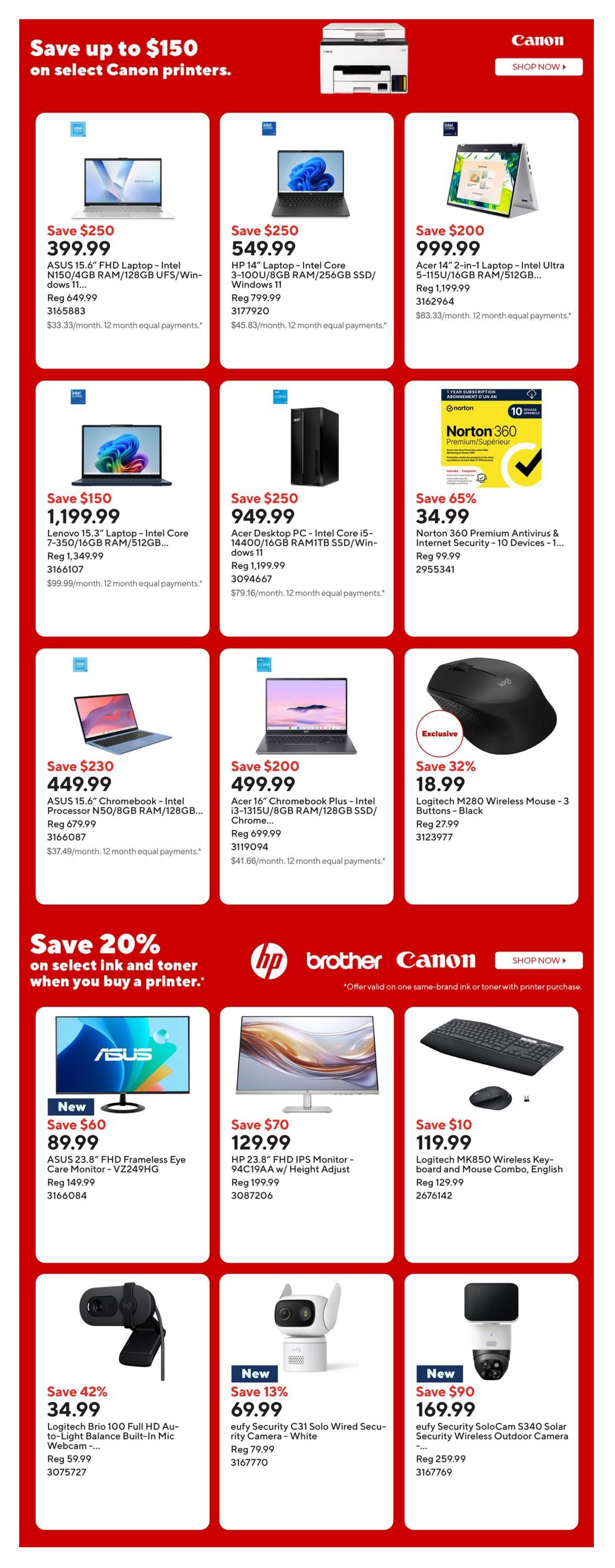 Staples Flyer July 31 to August 5