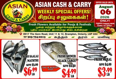 Asian Cash & Carry Flyer July 31 to August 6
