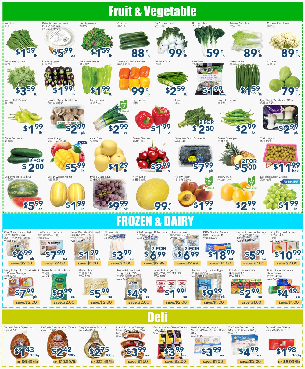 Oceans Fresh Food Market (Mississauga) Flyer July 31 to August 6