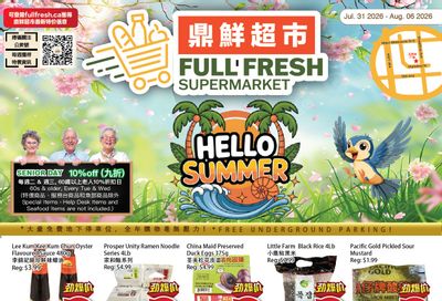 Full Fresh Supermarket Flyer July 31 to August 6