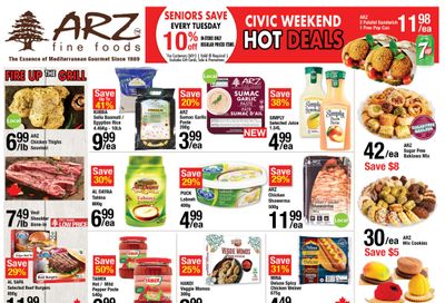 Arz Fine Foods Flyer July 31 to August 6