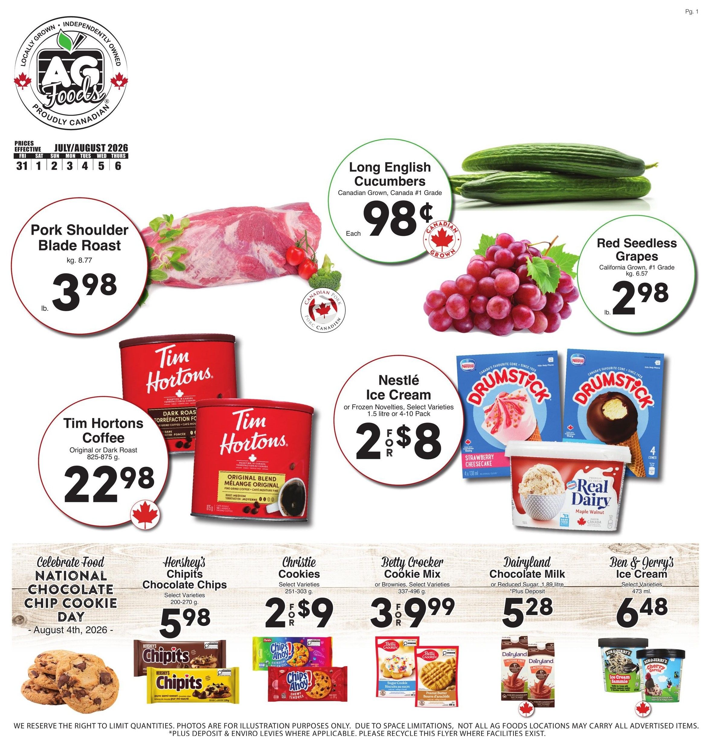 AG Foods Flyer July 31 to August 6