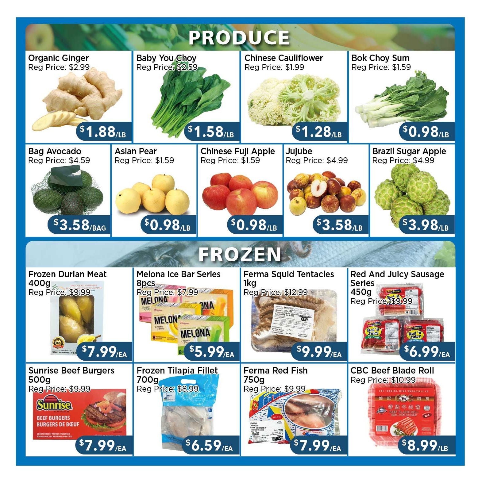 Blue Sky Supermarket (North York) Flyer July 31 to August 6