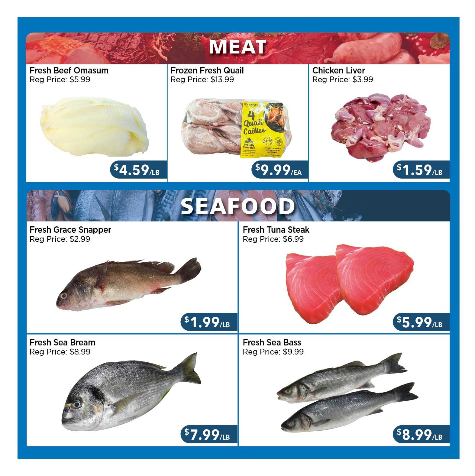 Blue Sky Supermarket (North York) Flyer July 31 to August 6