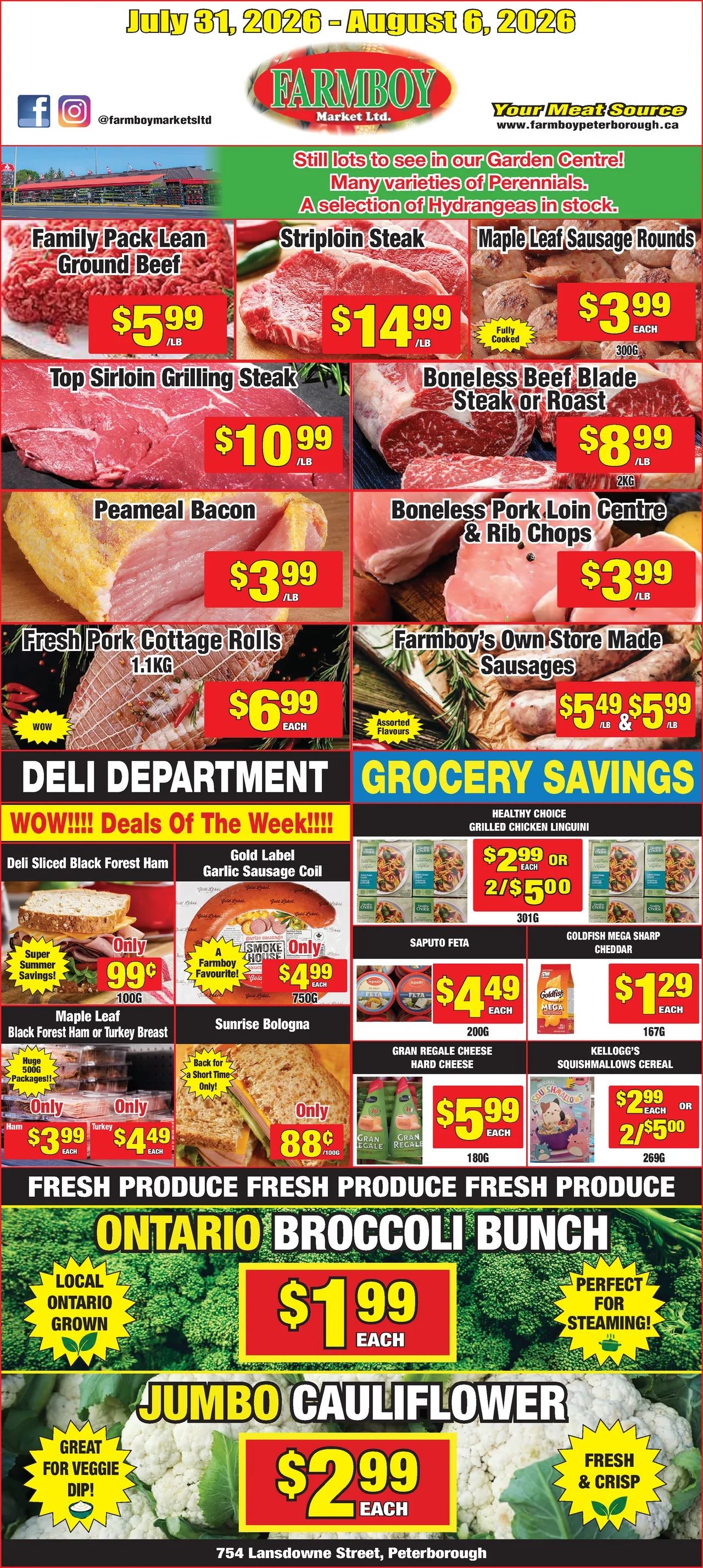 Farmboy Peterborough Flyer July 31 to August 6