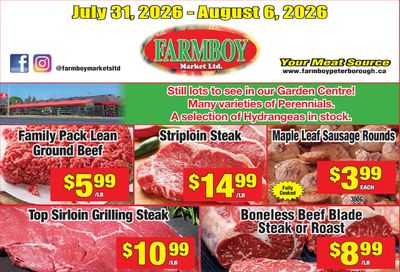 Farmboy Peterborough Flyer July 31 to August 6
