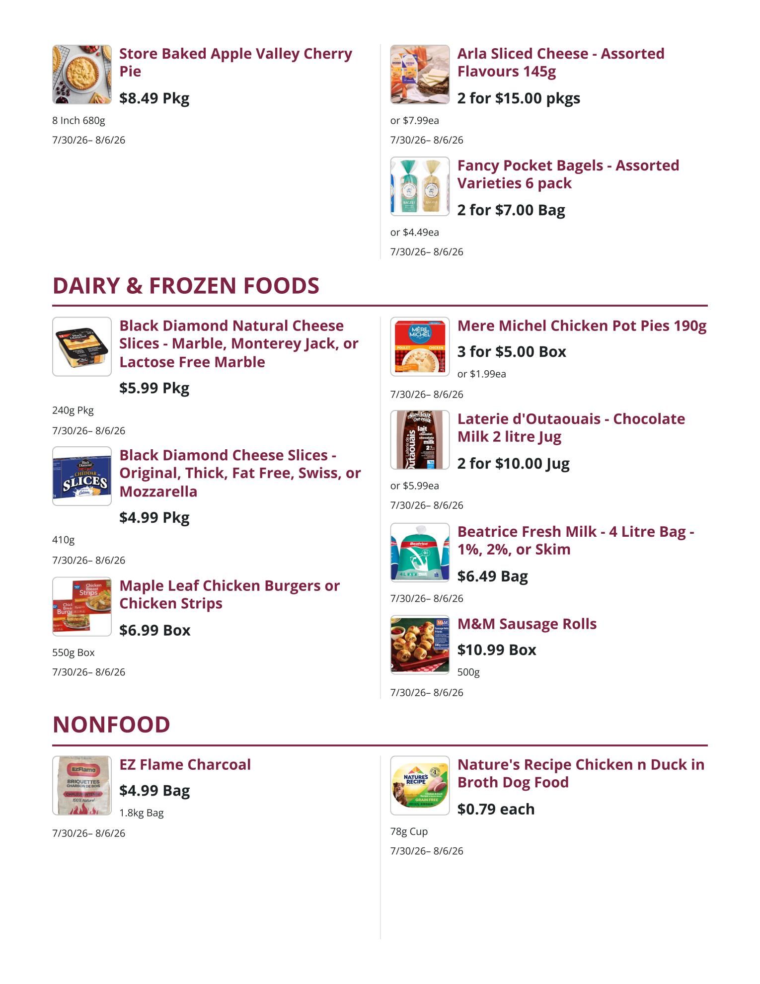 Mike Dean Local Grocer Flyer July 30 to August 5