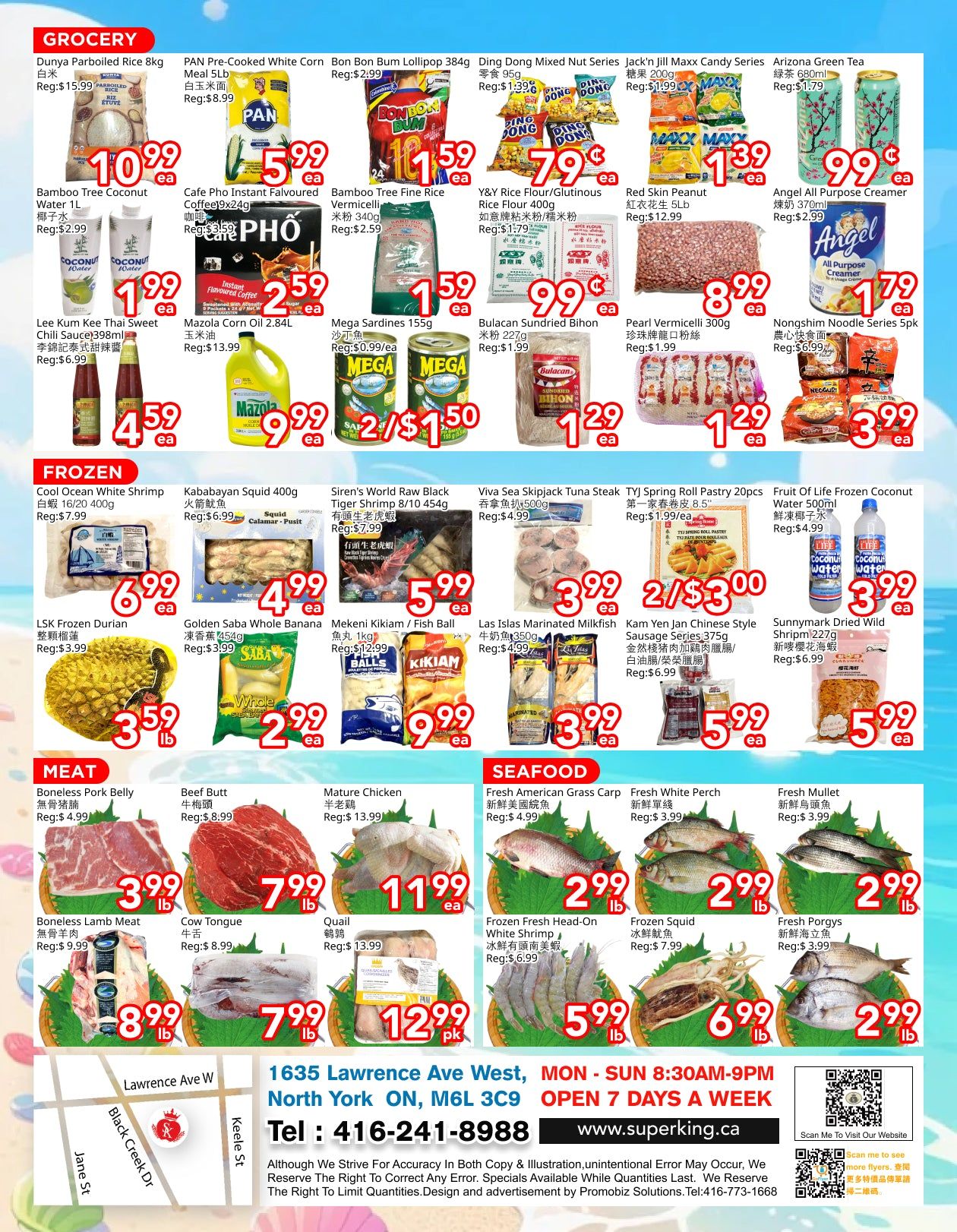 Superking Supermarket (North York) Flyer July 31 to August 6