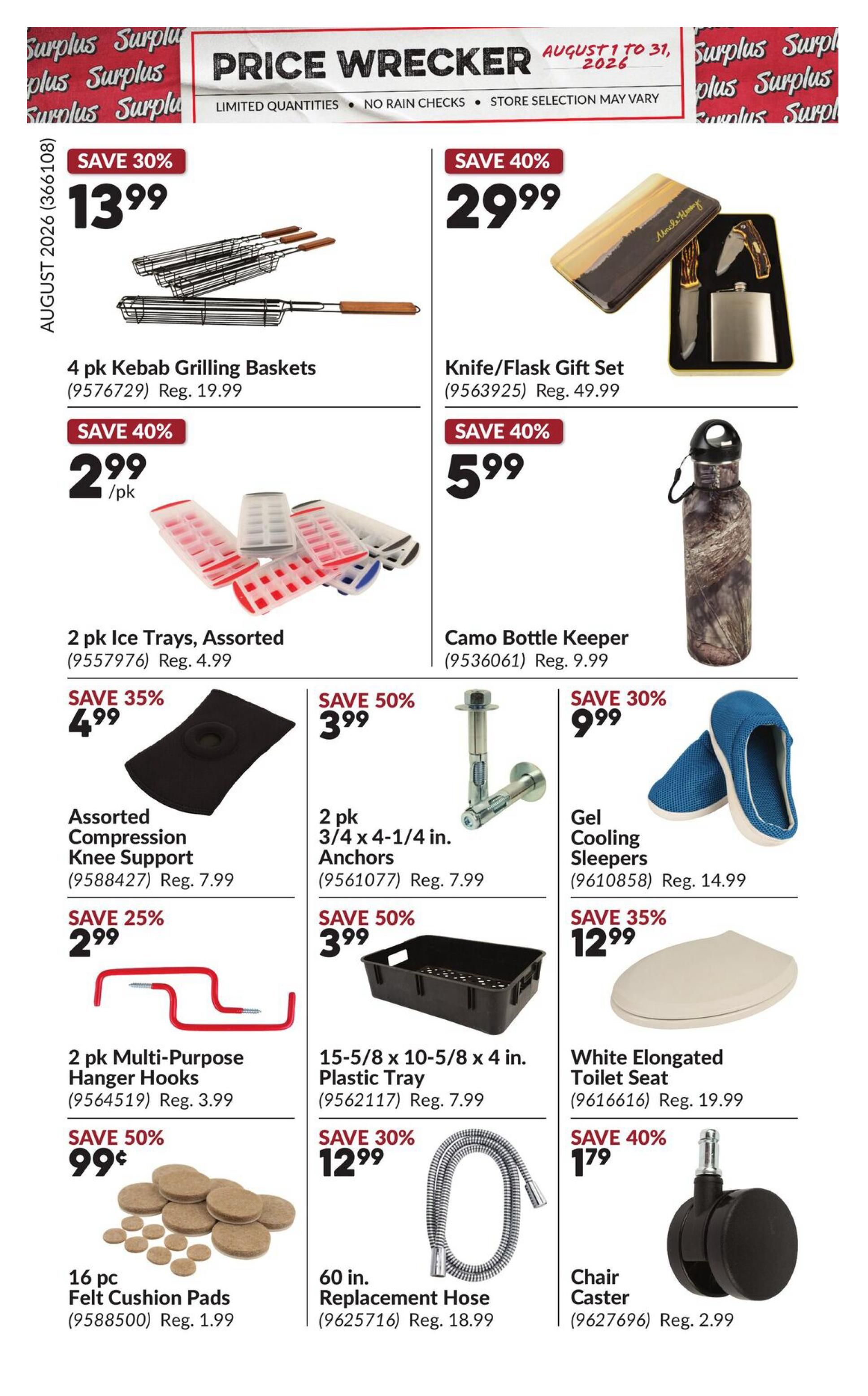 Princess Auto Price Wrecker Flyer August 1 to 31