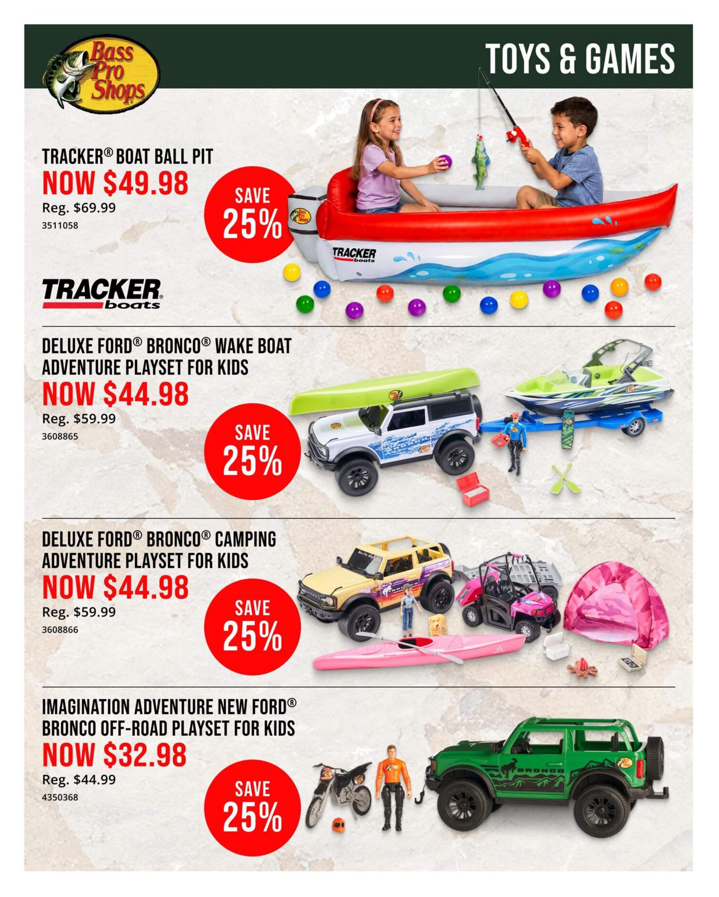 Bass Pro Shops Flyer July 30 to August 5