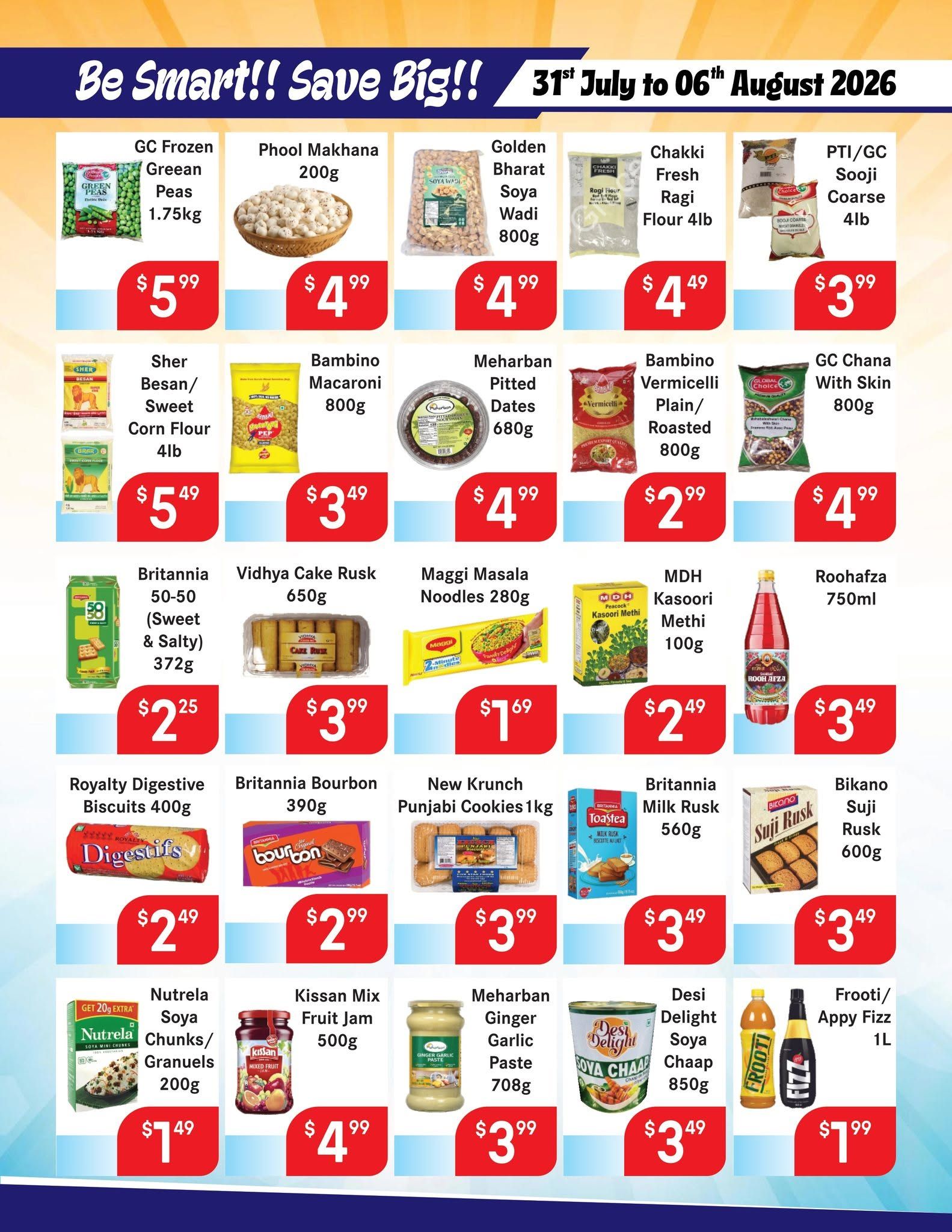 FoodAsia Flyer July 31 to August 6