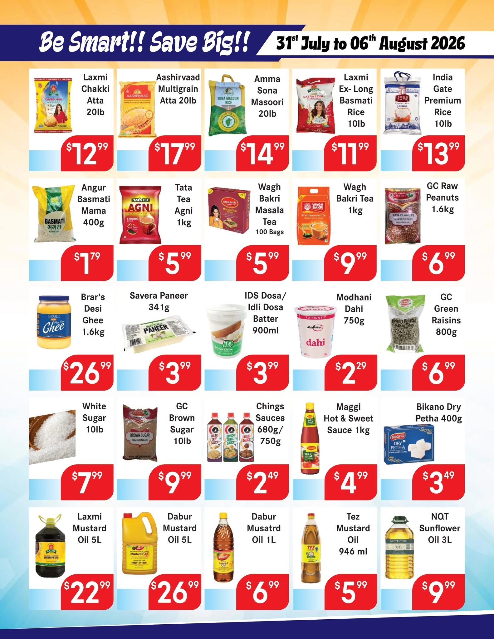 FoodAsia Flyer July 31 to August 6