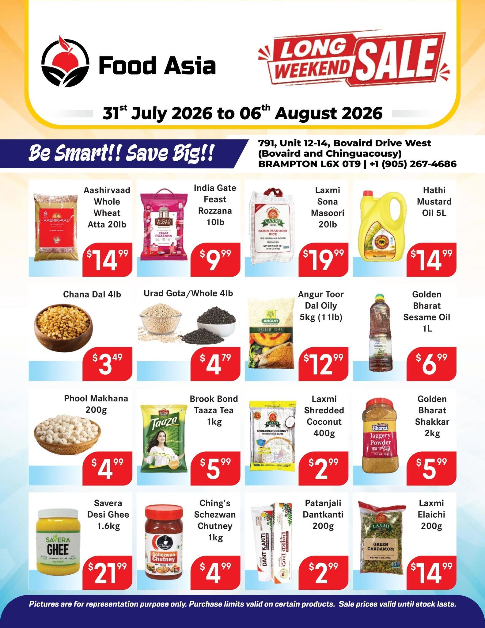 FoodAsia Flyer July 31 to August 6
