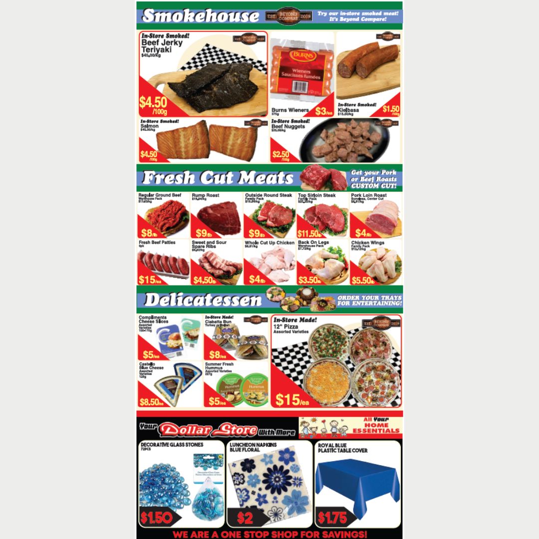 Fresh Market Foods Flyer July 31 to August 6