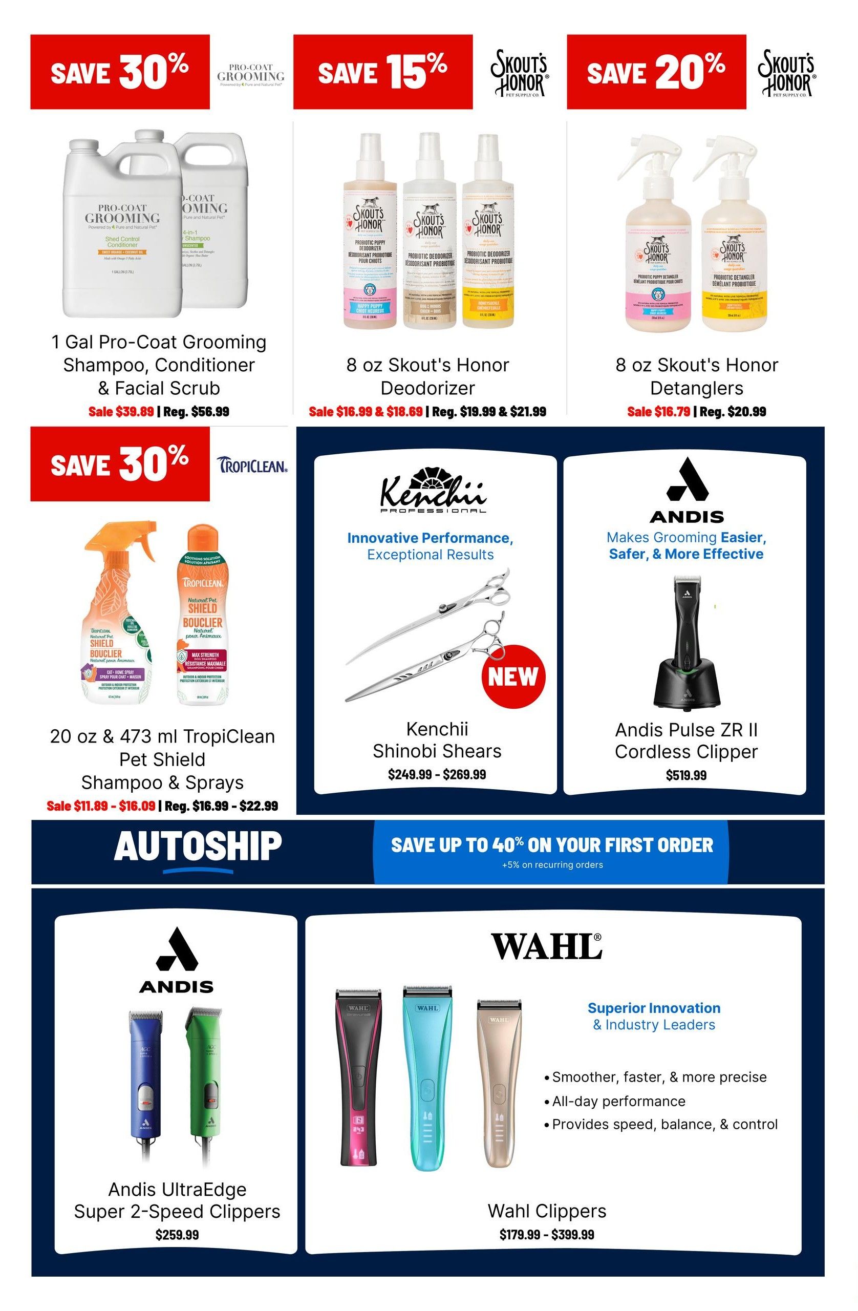 Ren's Pets Pet Professional Monthly Flyer August 1 to 31