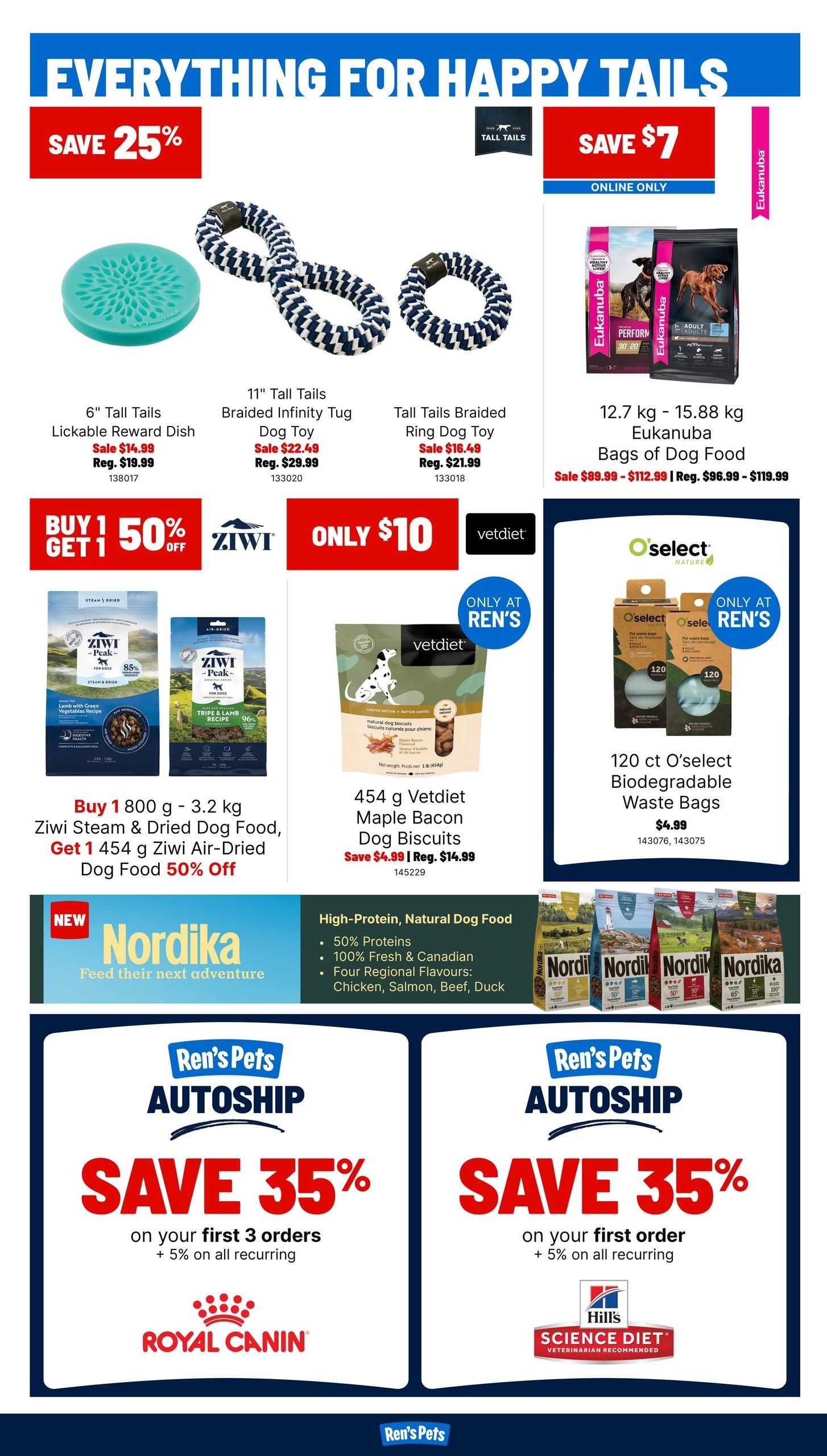 Ren's Pets Monthly Flyer August 1 to 31