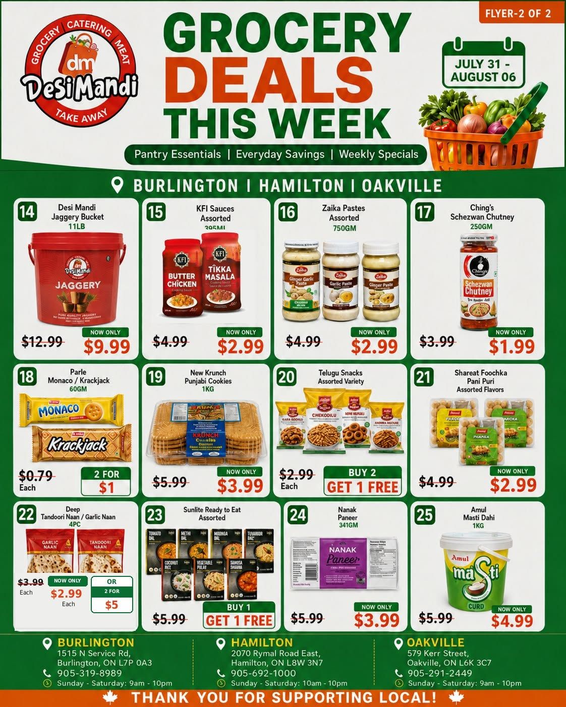 DesiMandi Flyer July 31 to August 6