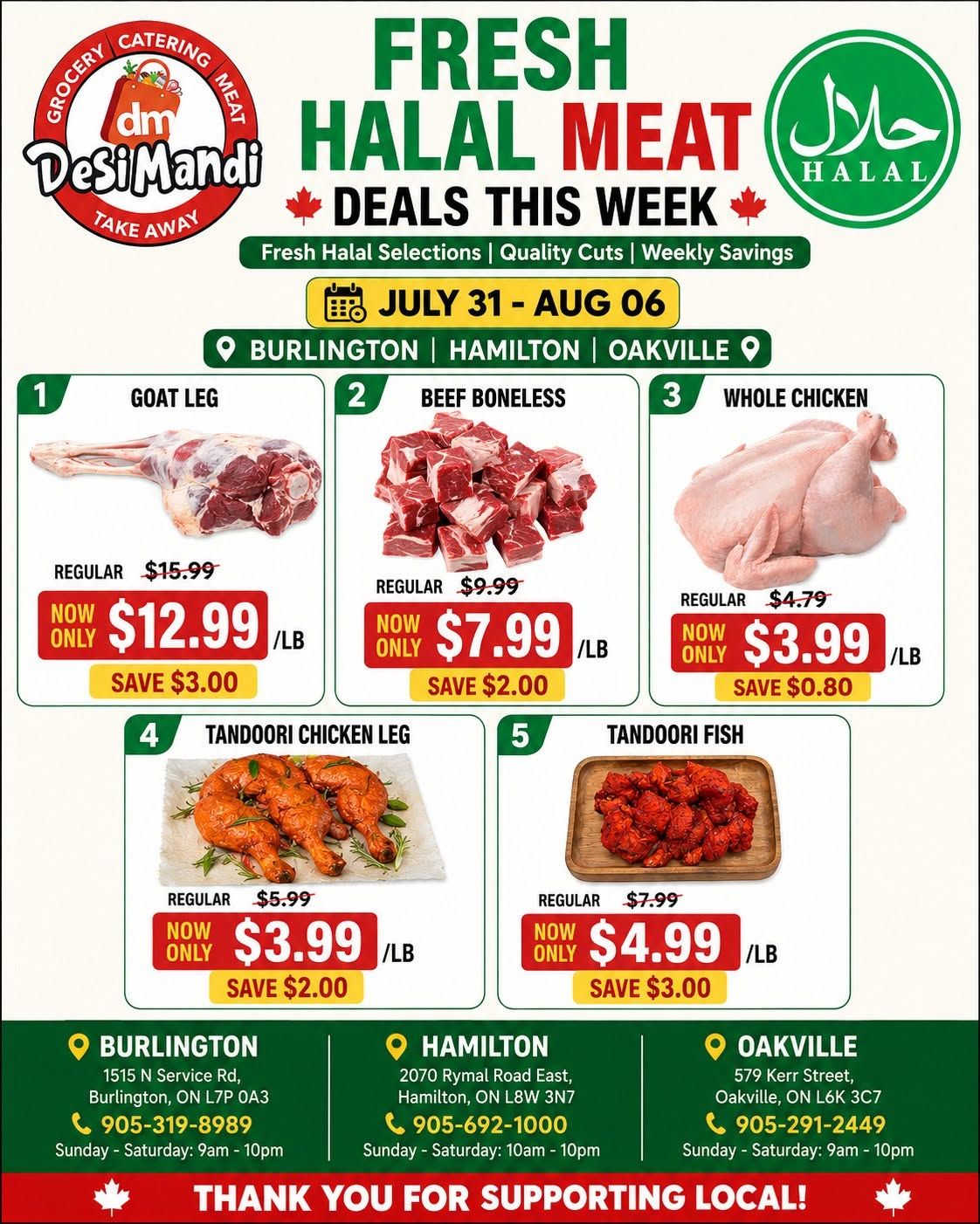 DesiMandi Flyer July 31 to August 6