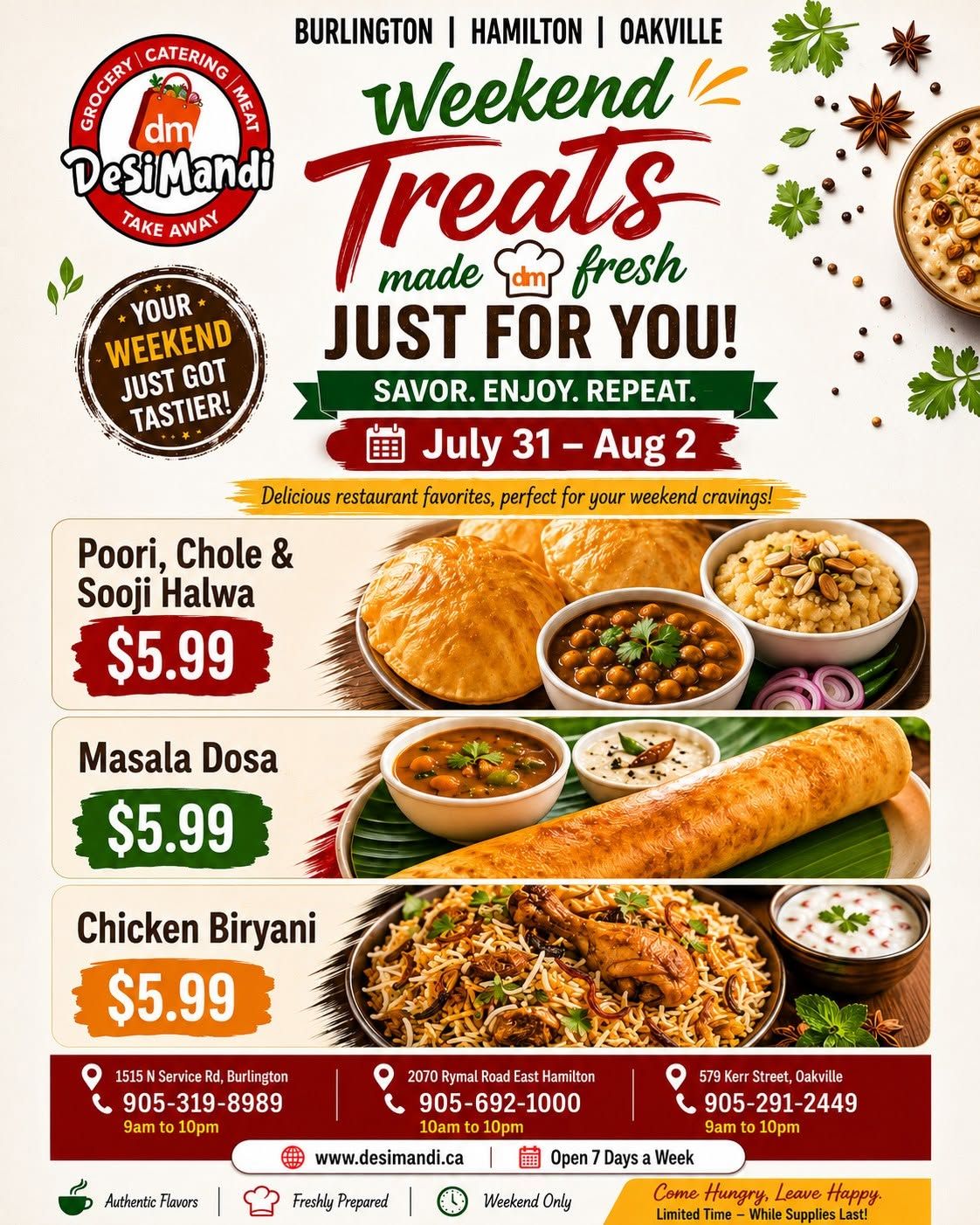 DesiMandi Flyer July 31 to August 6