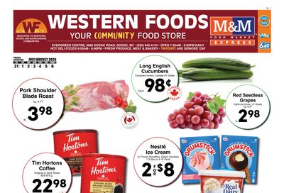 Western Foods Flyer July 31 to August 6