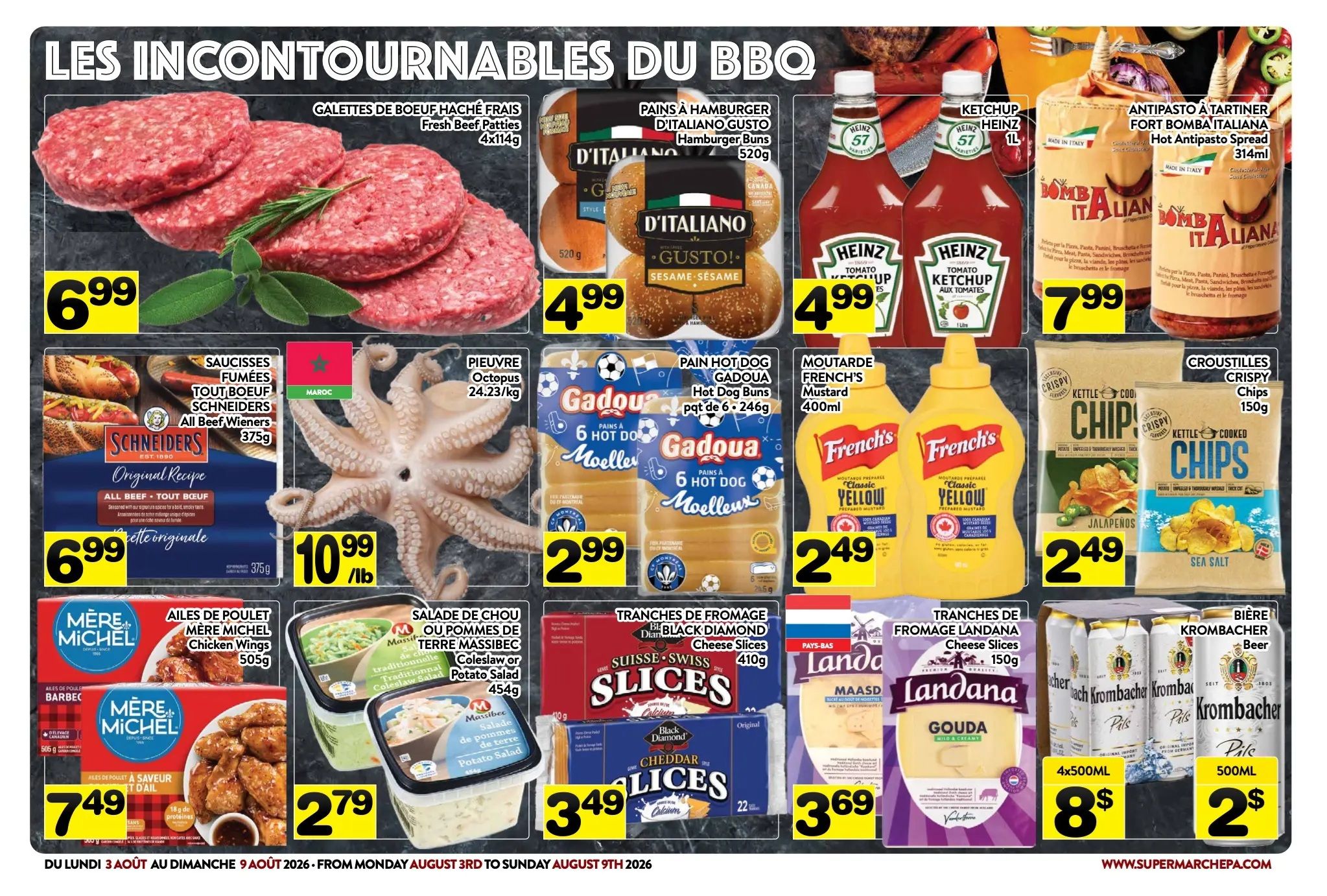 Supermarche PA Flyer August 3 to 9