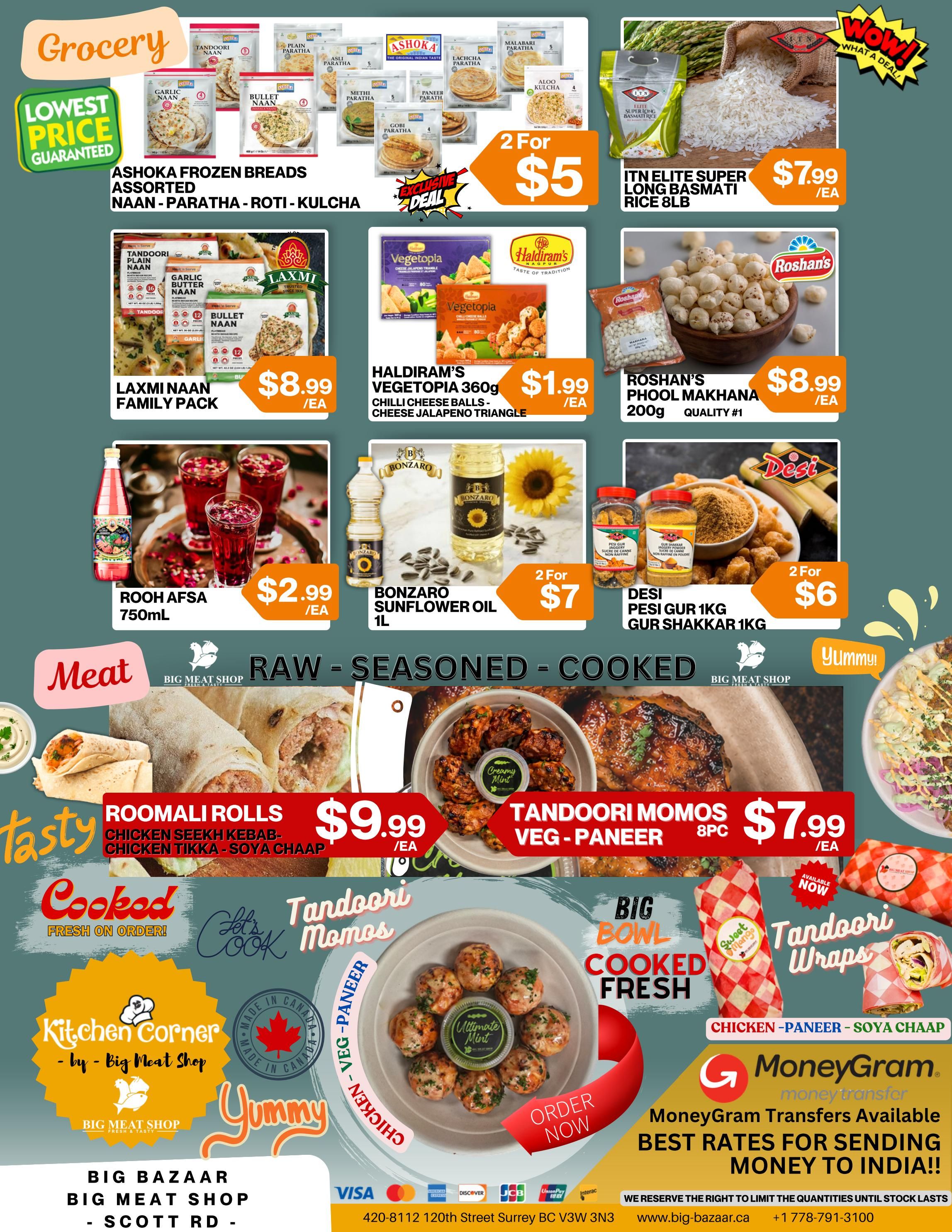 Big Bazaar Canada Flyer July 31 to August 5