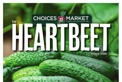 Choices Market Monthly Flyer August 1 to 31