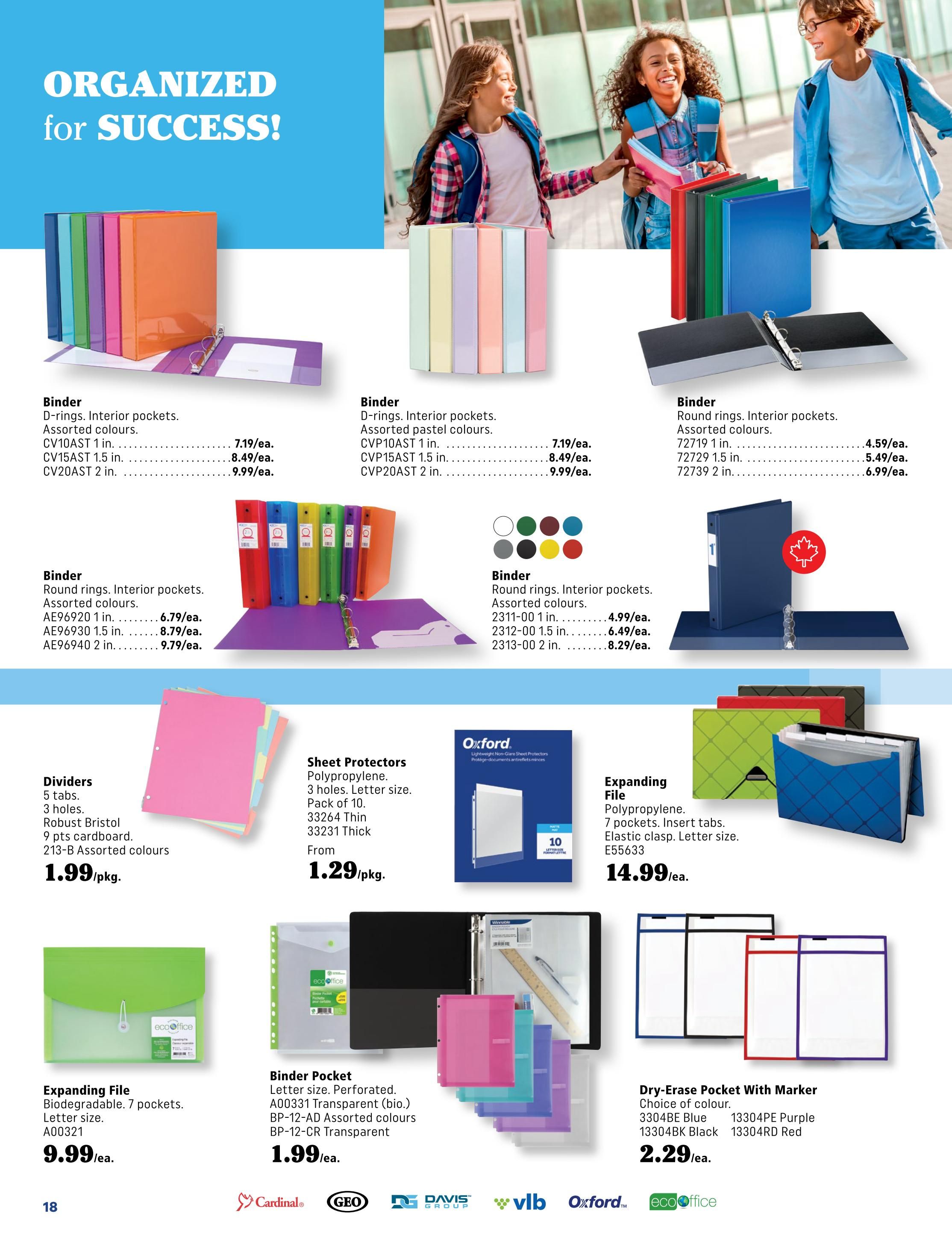 Covey Basics Flyer August 1 to September 13