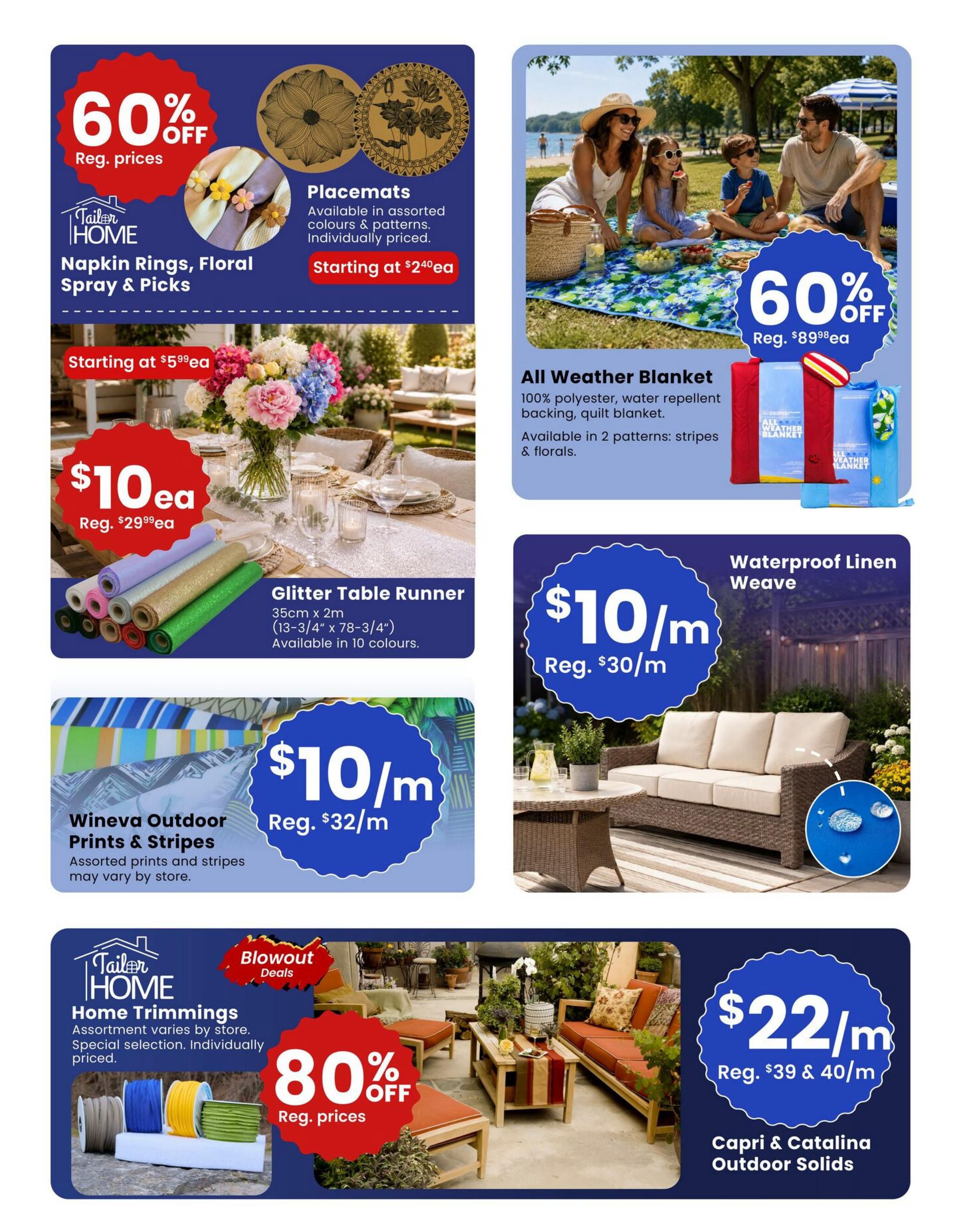 Fabricland (ON) Flyer August 1 to 31