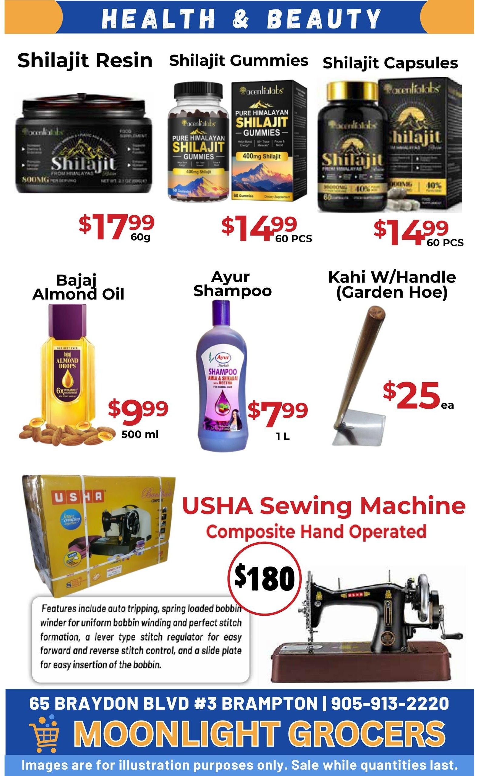 Moonlight Grocers Flyer July 30 to August 5