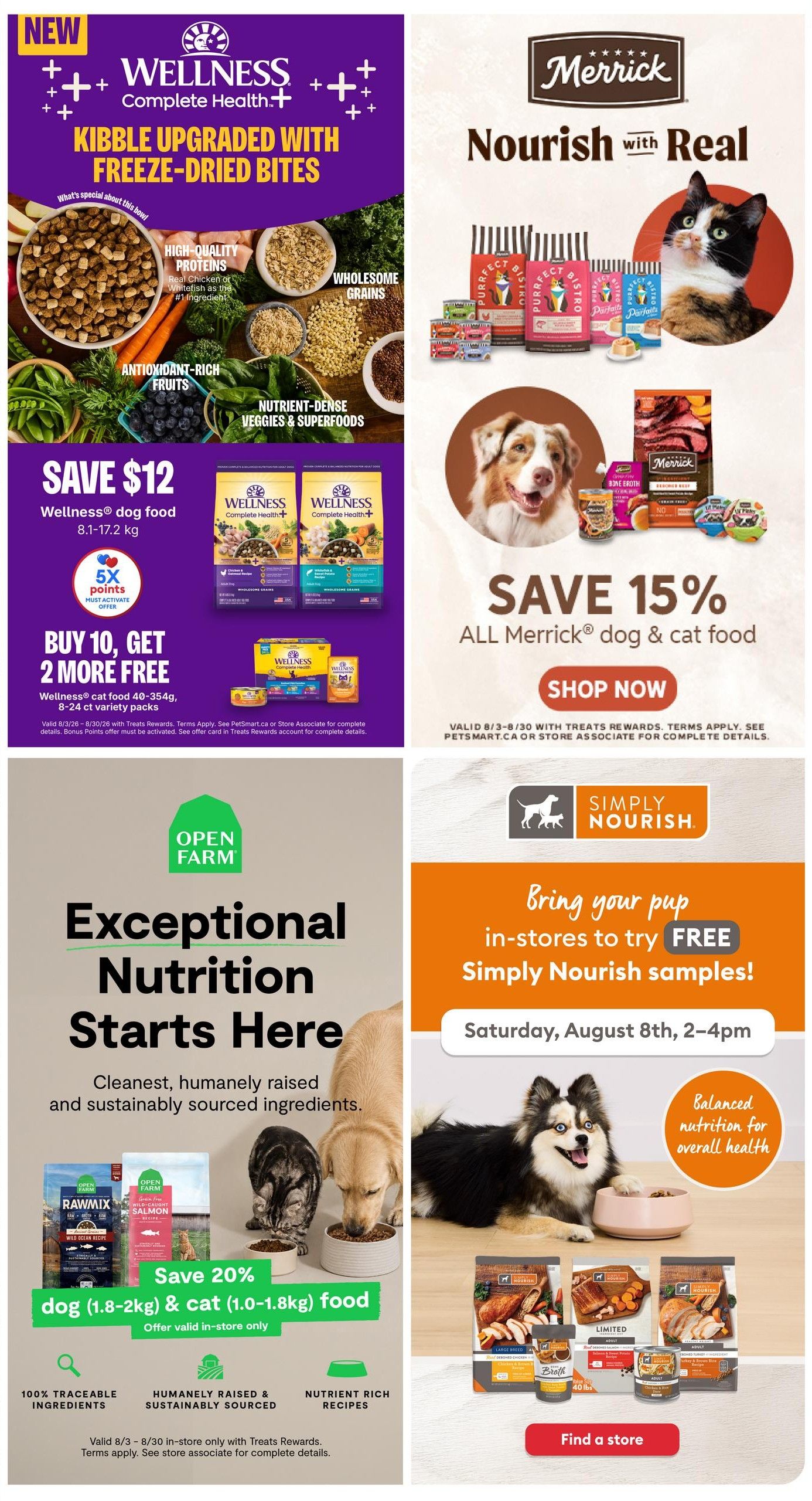 PetSmart Flyer August 3 to 9