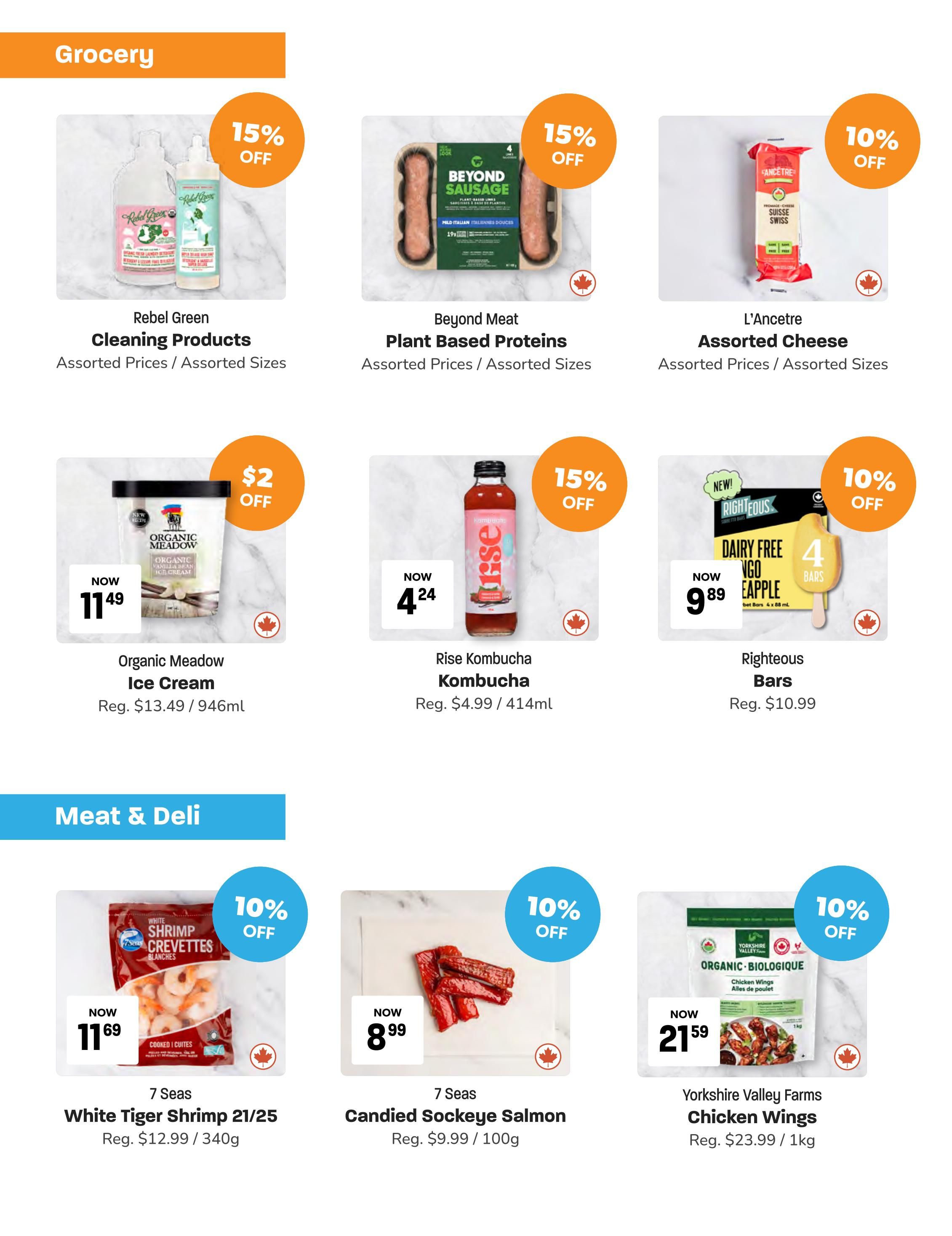 Blush Lane Organic Market Flyer August 2 to 8