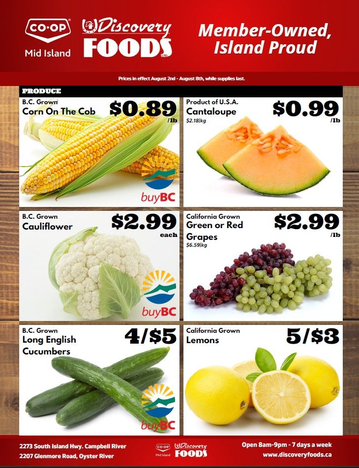 Discovery Foods Flyer August 2 to 8