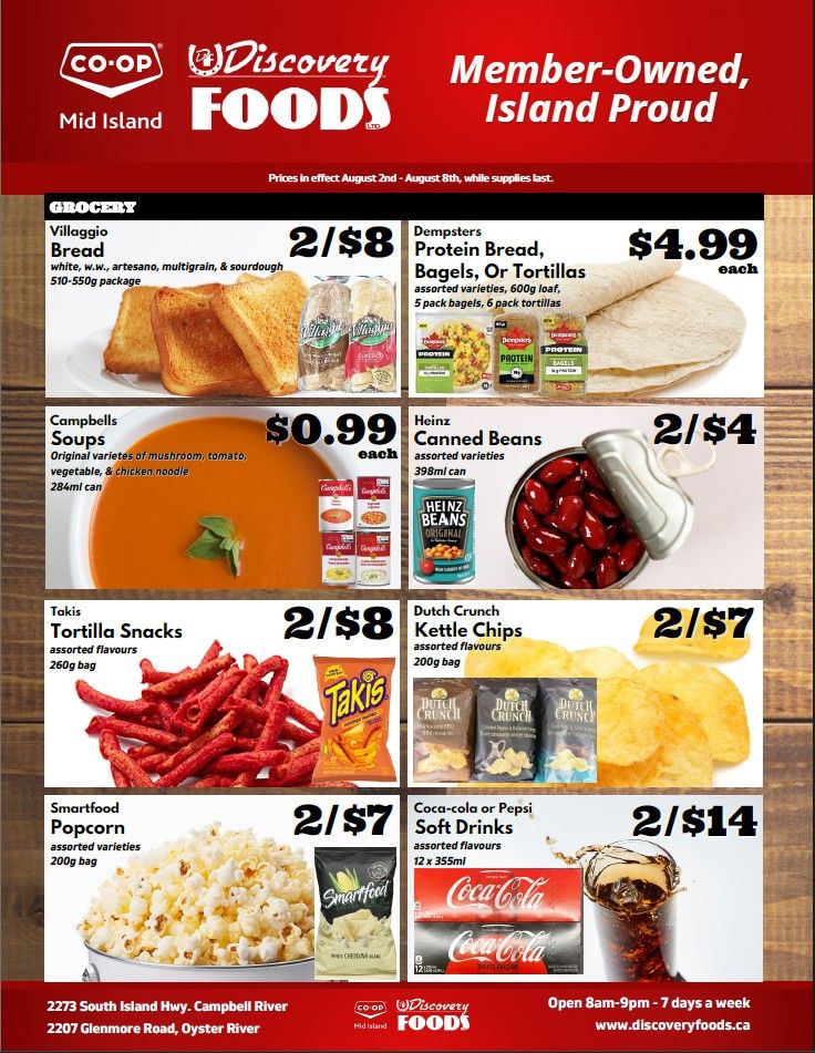 Discovery Foods Flyer August 2 to 8