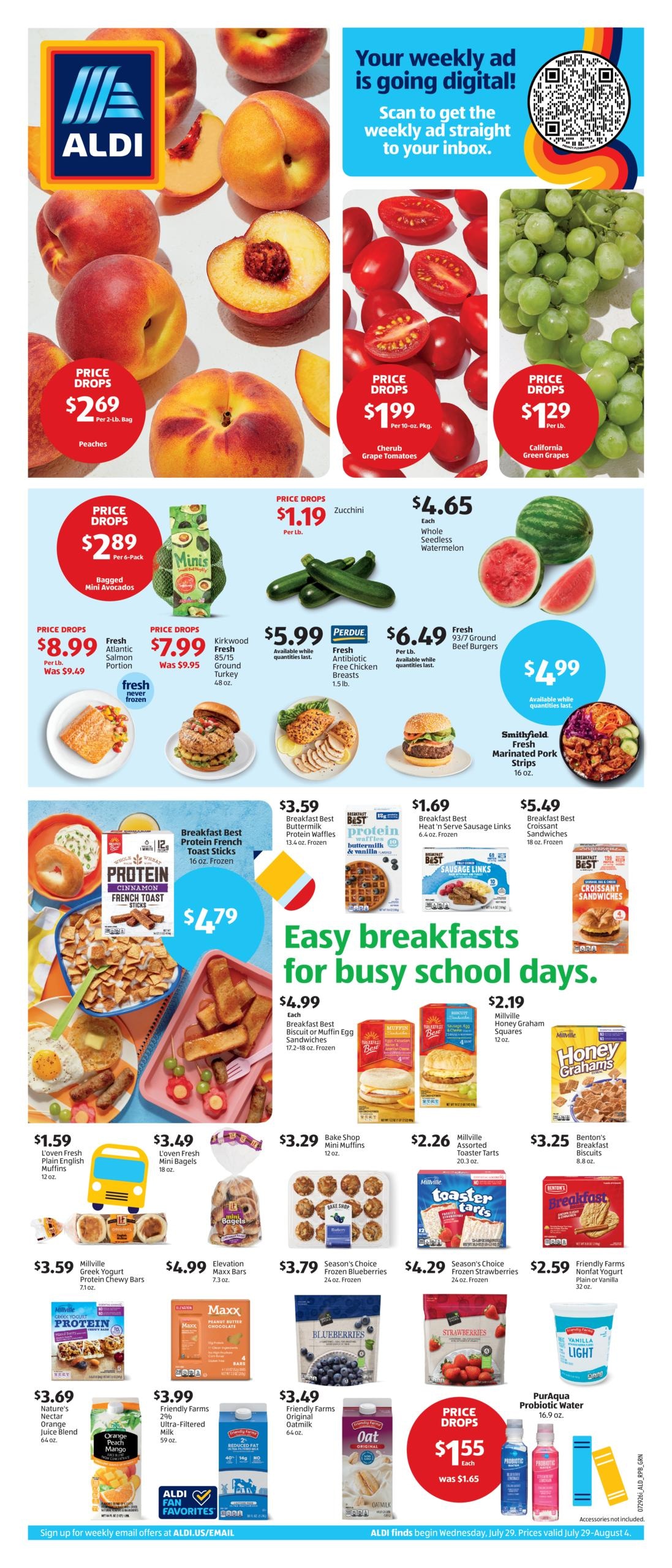 ALDI (Pompano Beach–Davie Area, FL) Weekly Ad July 29 - August 4, 2026