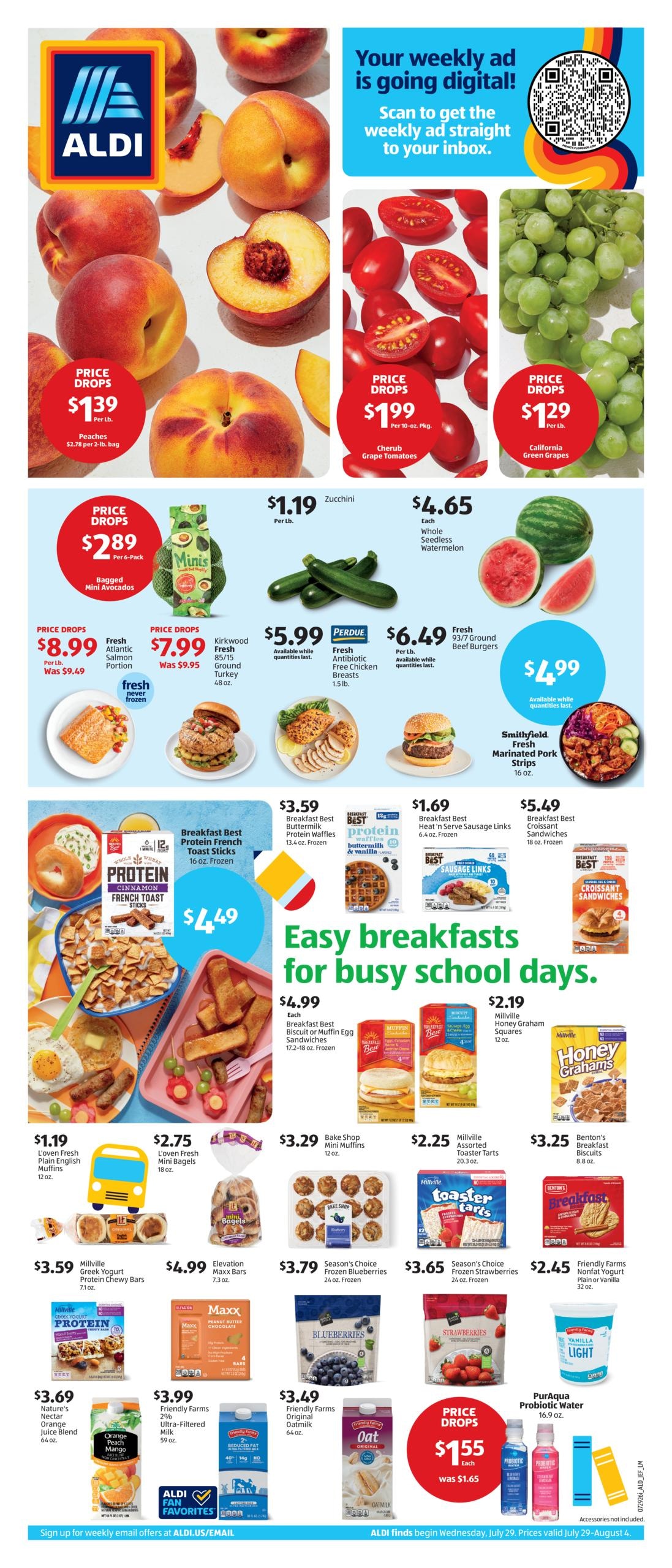 ALDI (GA, SC) Weekly Ad July 29 - August 4, 2026