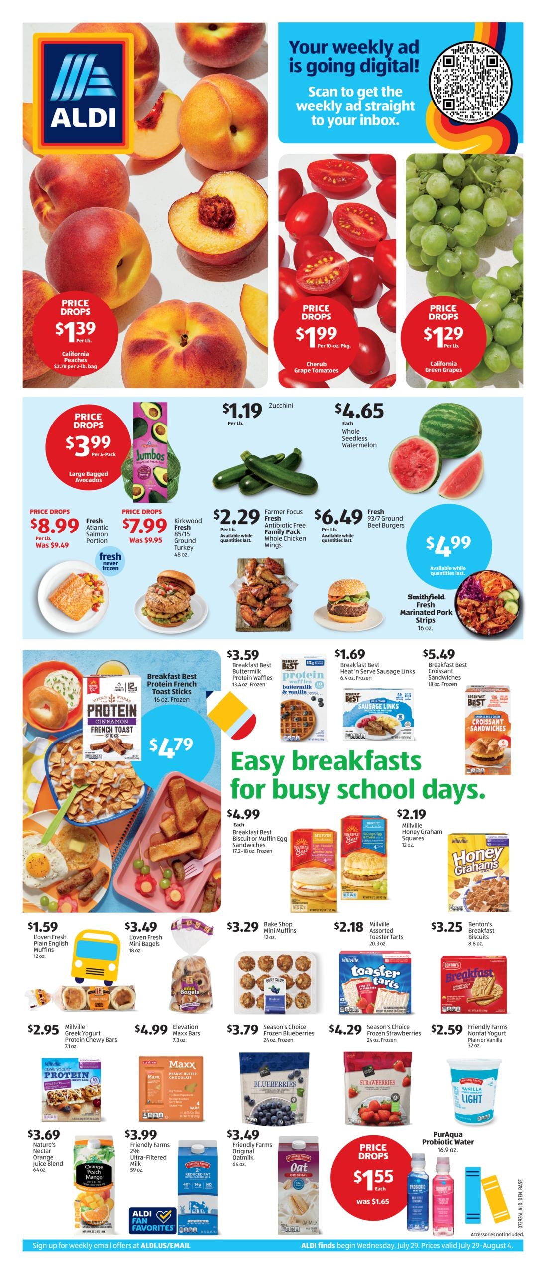 ALDI (AR, OK, TX) Weekly Ad July 29 - August 4, 2026