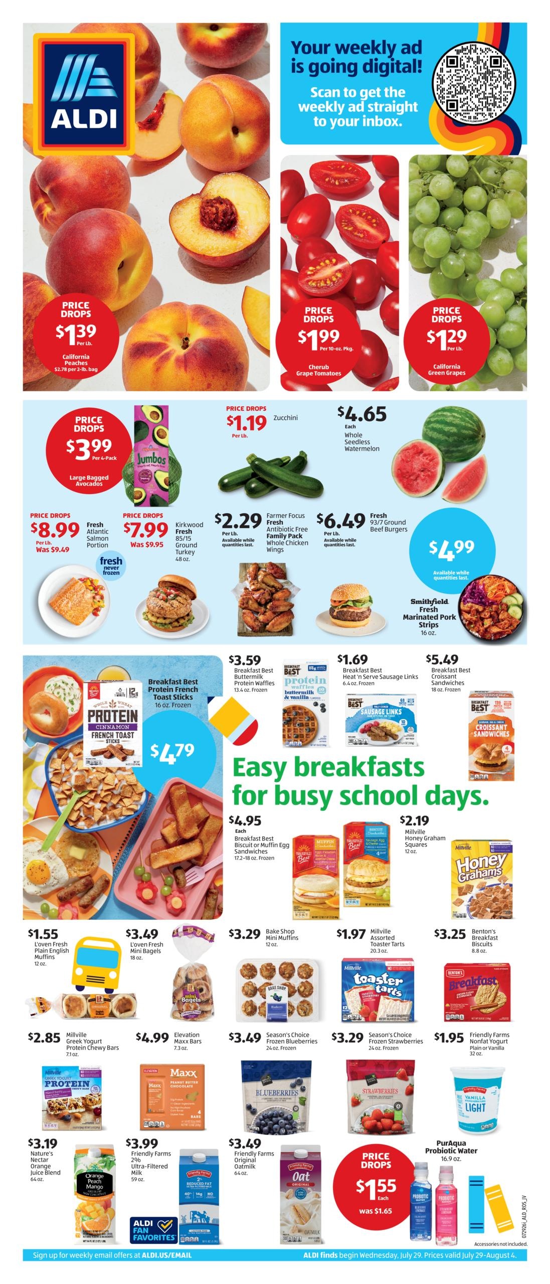 ALDI (Sugar Land–Missouri City Area, TX) Weekly Ad July 29 - August 4, 2026