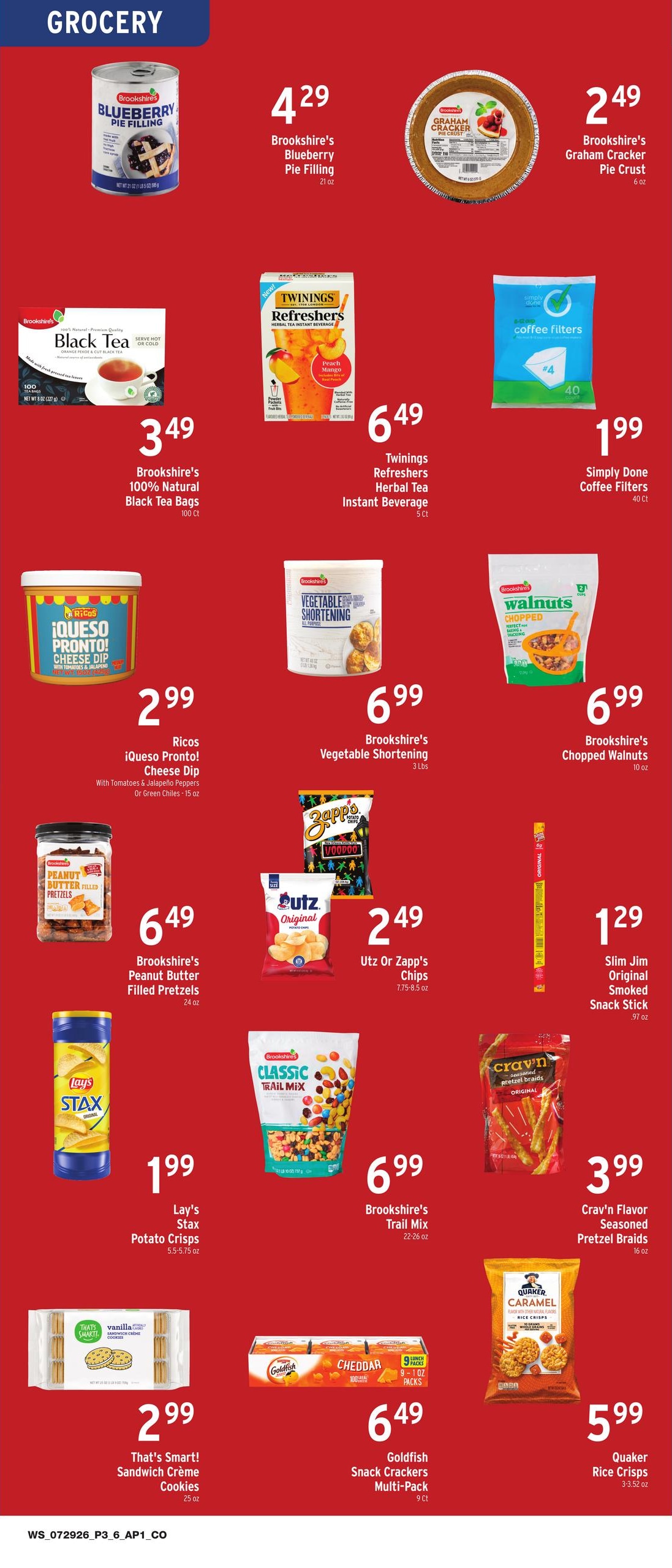 Brookshire's (LA, TX) Websaver Weekly Ad July 29 - August 4, 2026