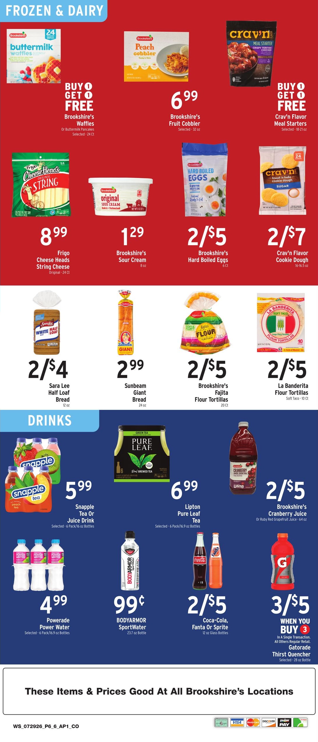 Brookshire's (LA, TX) Websaver Weekly Ad July 29 - August 4, 2026