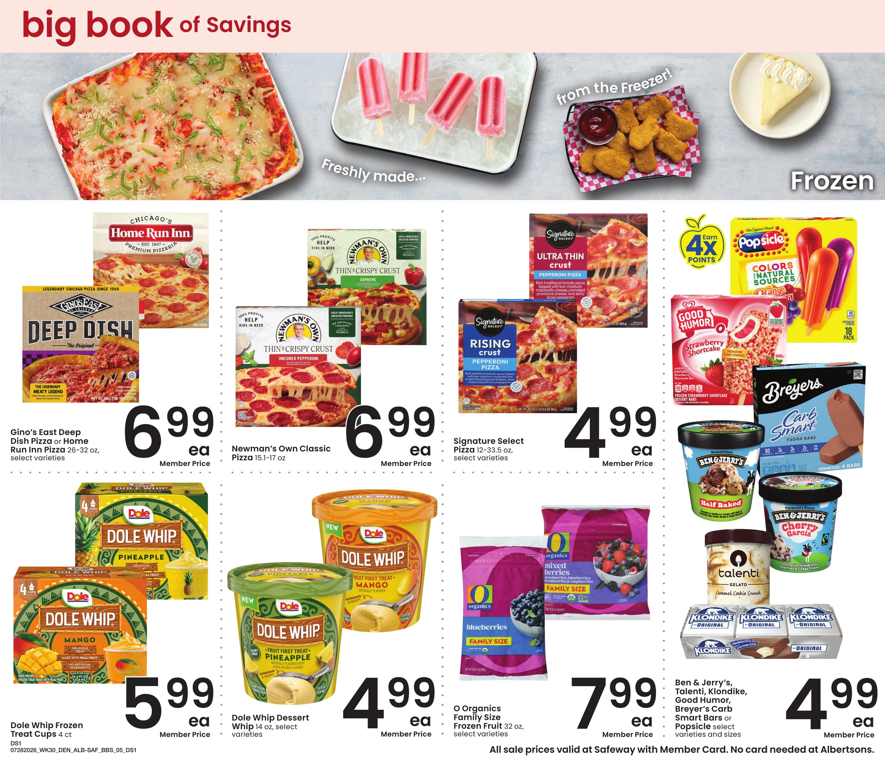 Safeway (CO, KS, NE, NM, SD, WY) Big Book of Savings Weekly Ad July 28 - August 24, 2026