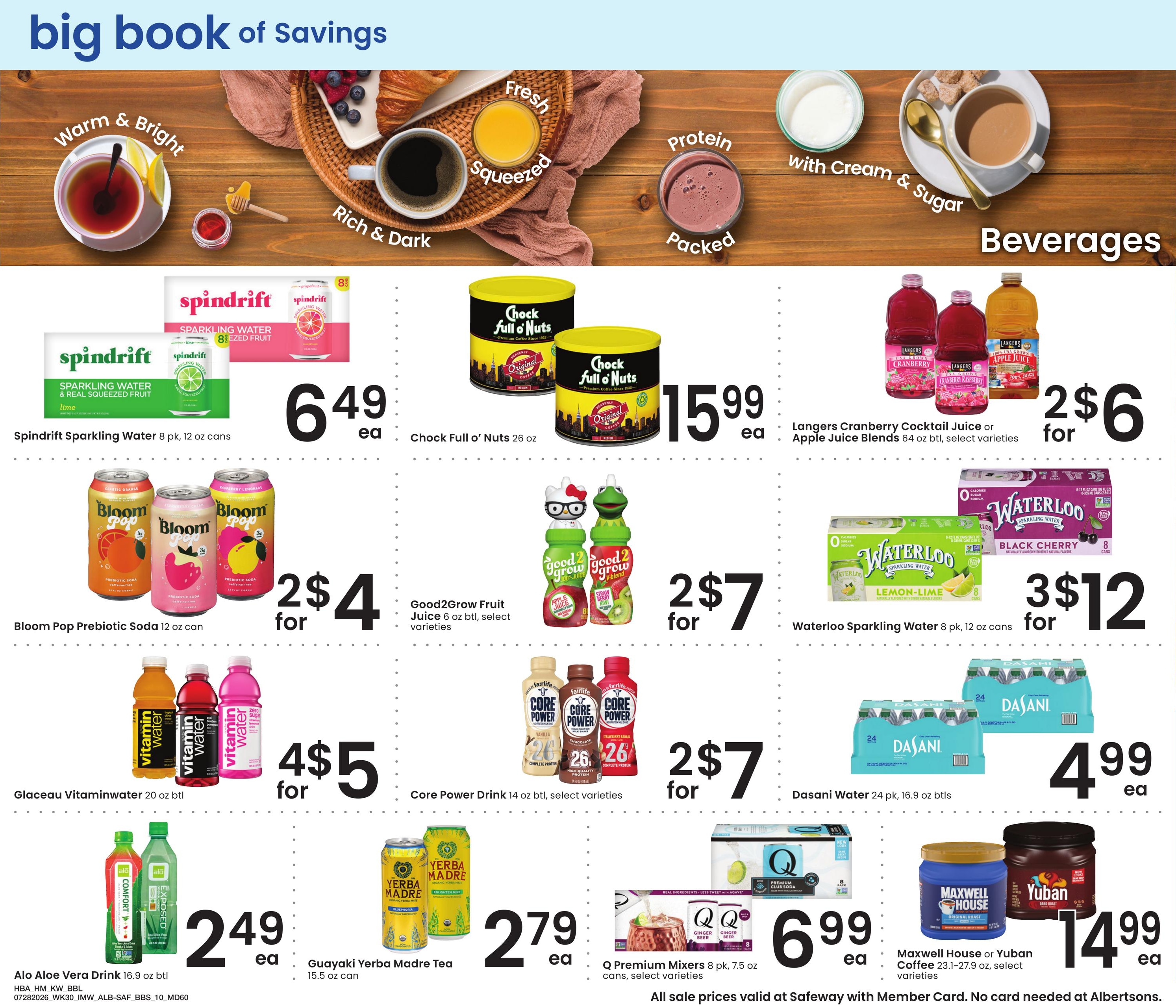 Safeway (MT) Big Book of Savings Weekly Ad July 28 - August 24, 2026