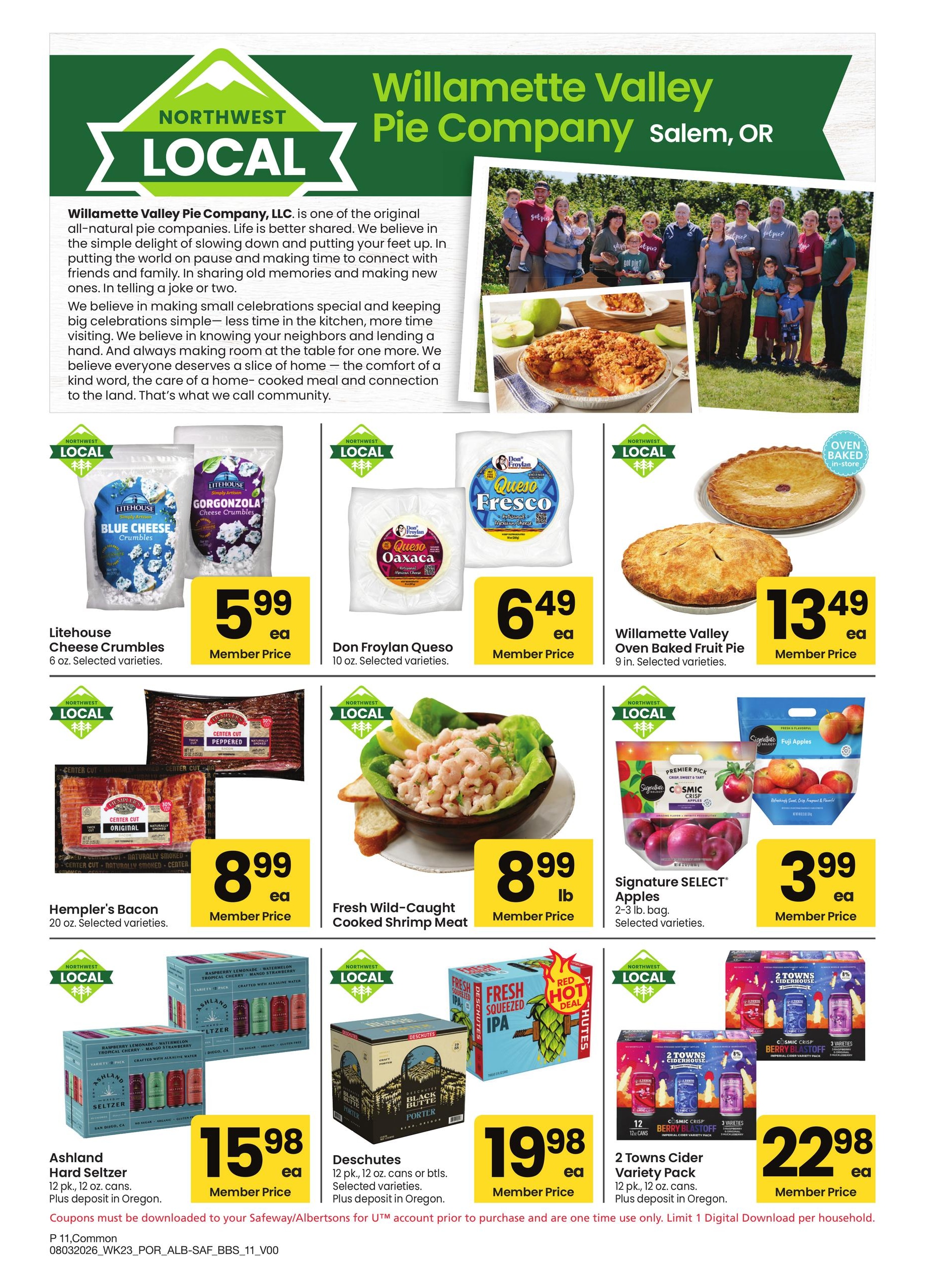 Safeway (OR, WA) Big Book of Savings Weekly Ad August 3 - 30, 2026