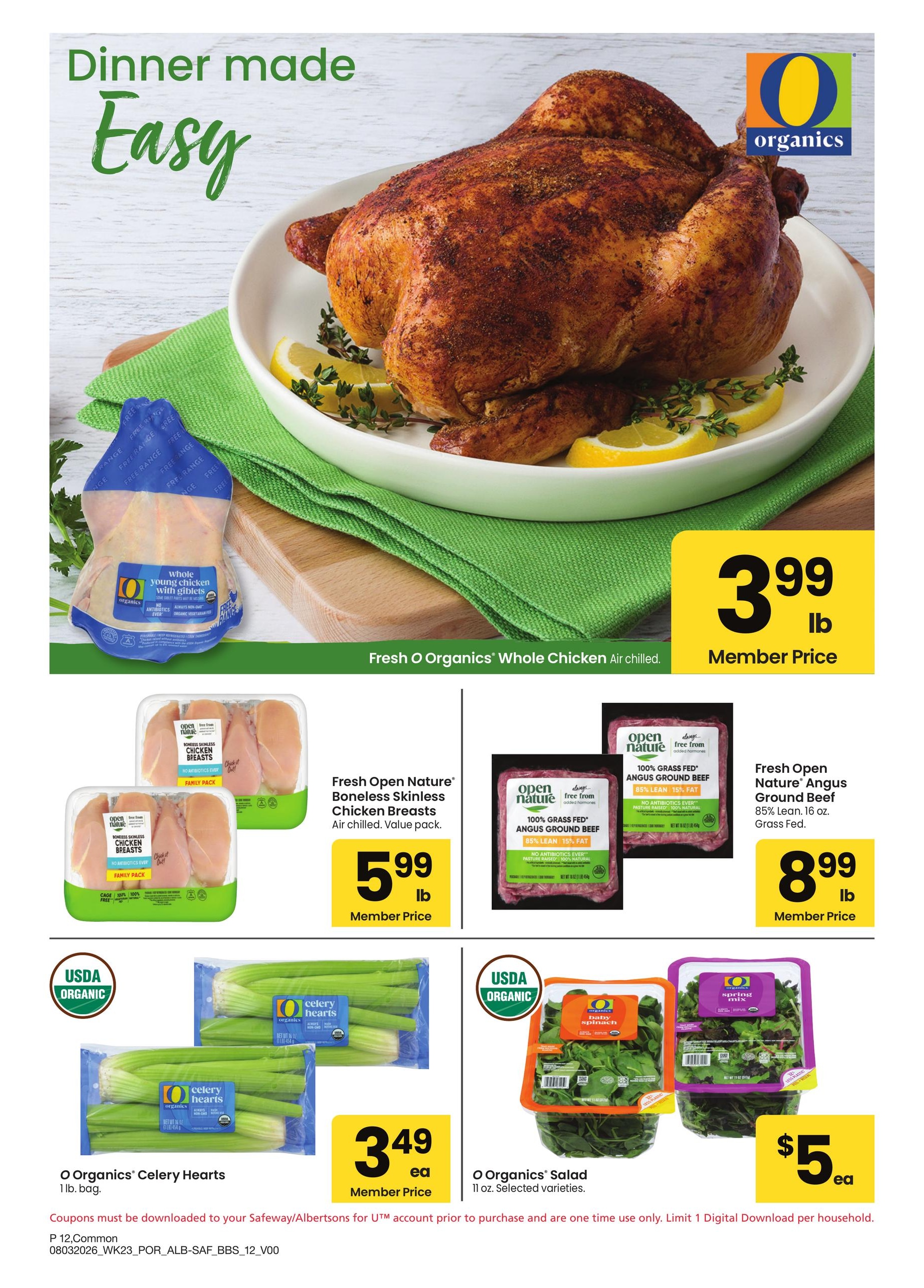 Safeway (OR, WA) Big Book of Savings Weekly Ad August 3 - 30, 2026